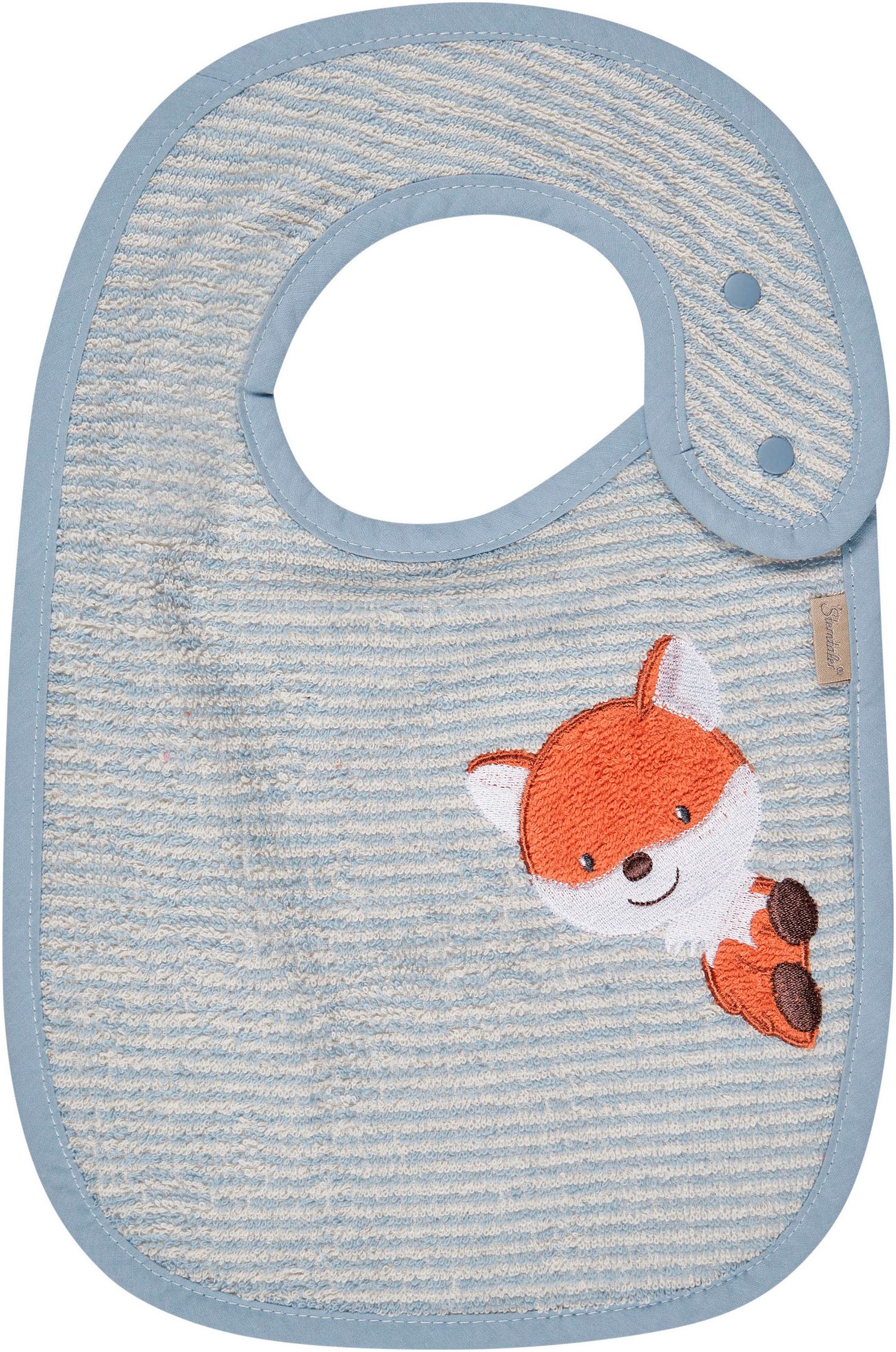 Sterntaler® Lätzchen Druckknopf Fuchs Filou, Made in Europe