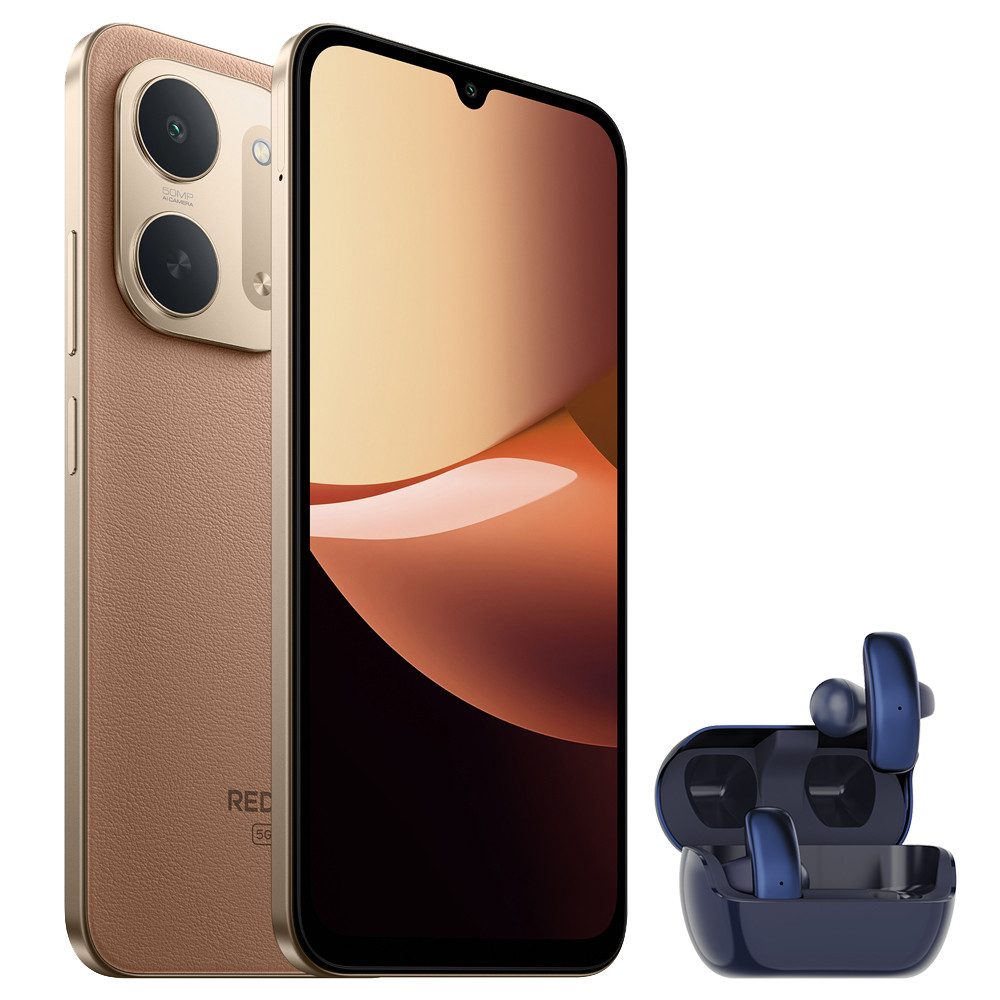 Xiaomi Redmi 17C 5G 4+128GB Smartphone & Bluetooth Kopfhörer Handy (17,25 cm, 50 MP Kamera)