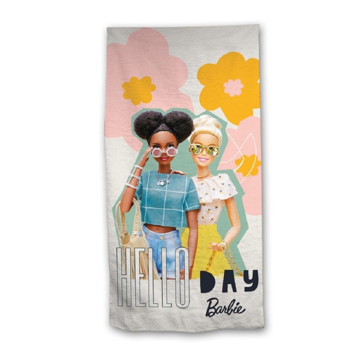 Barbie Strandtuch Handtuch Liegetuch Pooltuch 70x140 cm