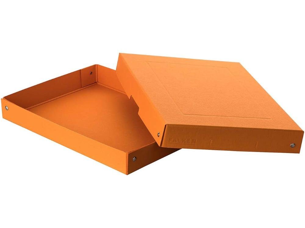 Falken Geschenkpapier Falken A4, Höhe PureBox orange 'Pastell', DIN 40 mm