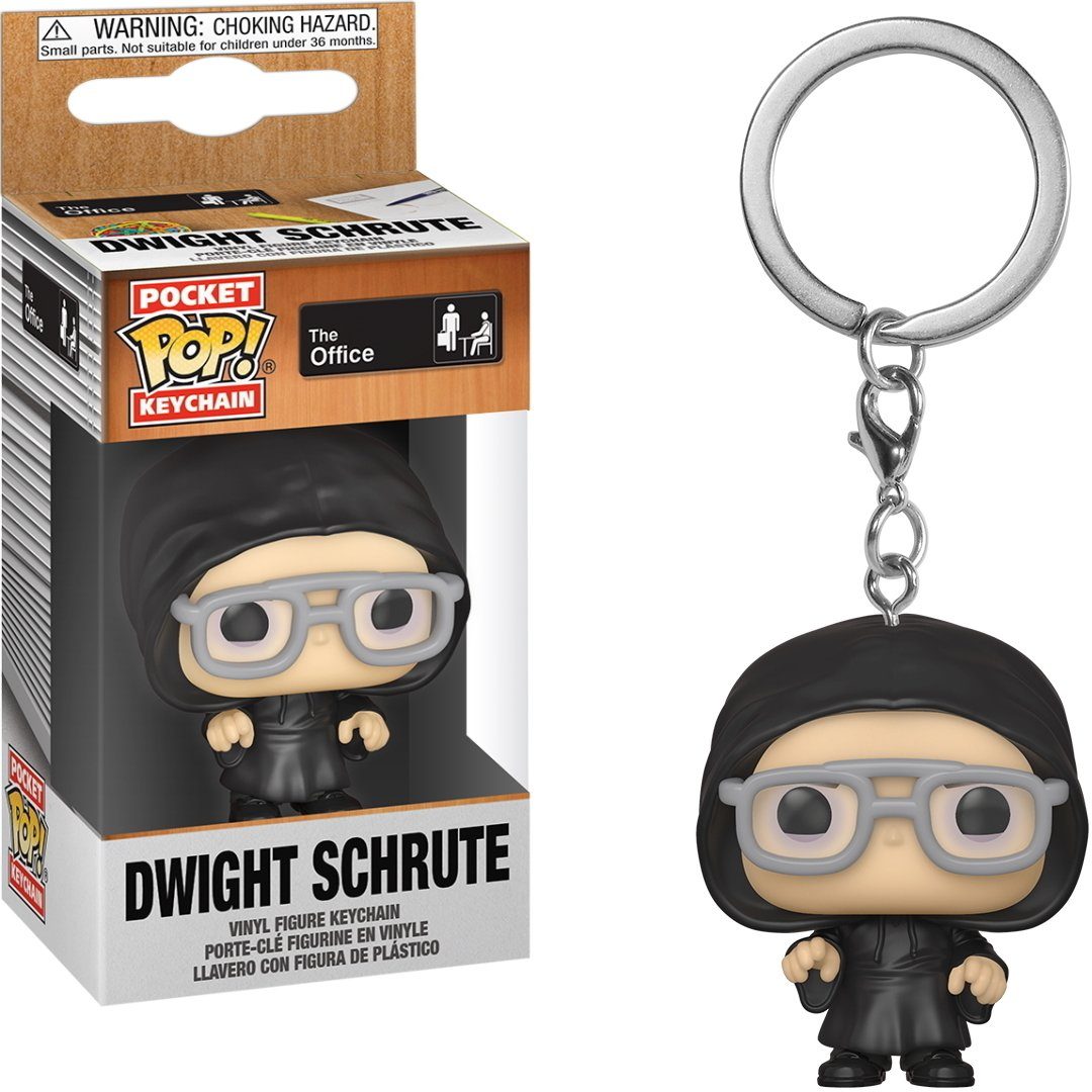 Schlüsselanhänger Dwight - Schrute The Office Pop! Pocket Funko