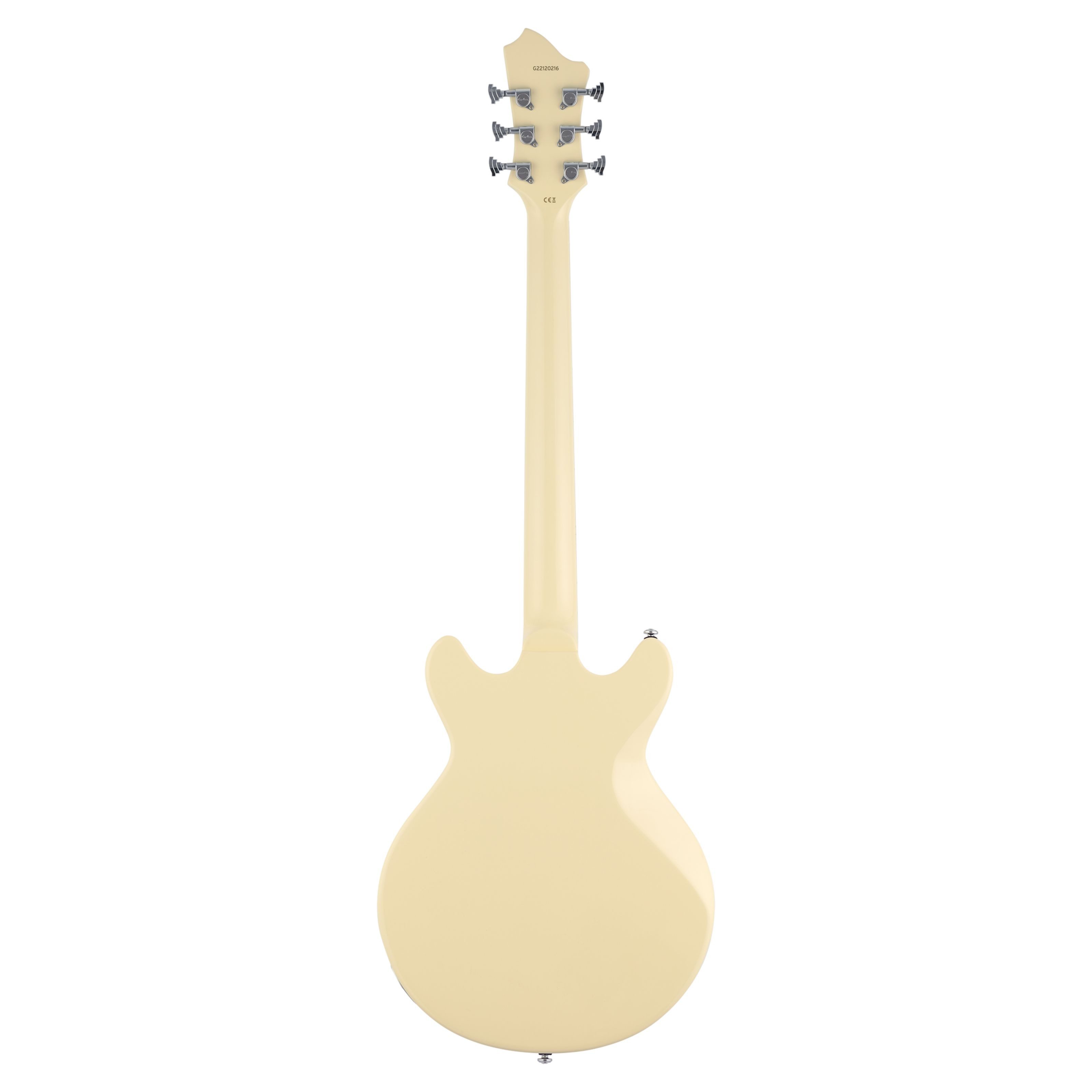 Hagstrom E-Gitarre, E-Gitarren, Andere Modelle, Megin Creme - E-Gitarre