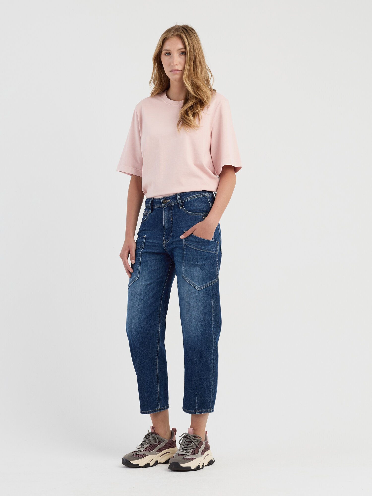 GANG Stoffhose 94IDA WORKER im 5-Pocket-Style