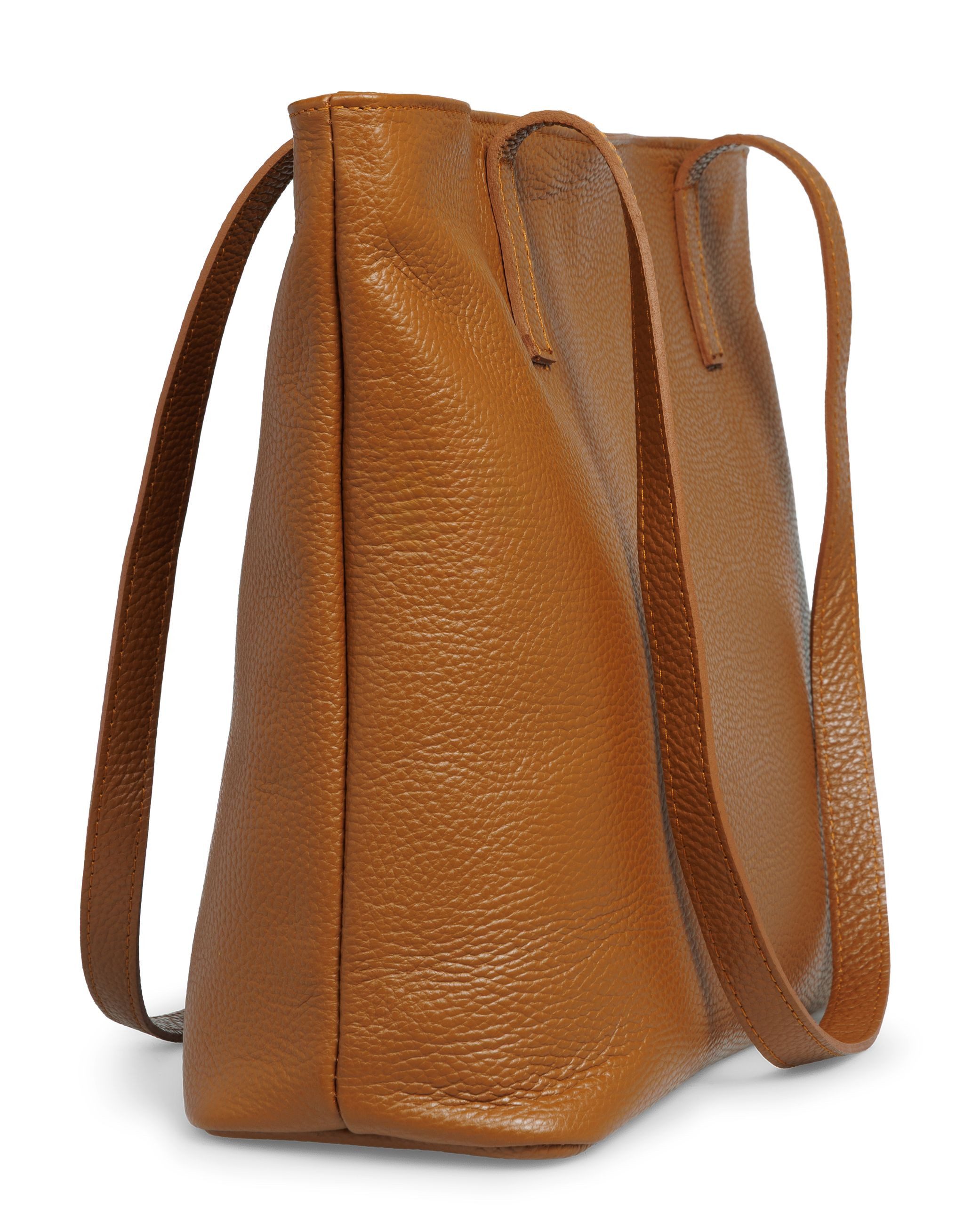 Caspar Schultertasche Leder Damen Shopper Tasche - PREMIUM LINE - Modell No.853, elegant, robust & unempfindlich - 100% Echtleder - Handmade in Italy