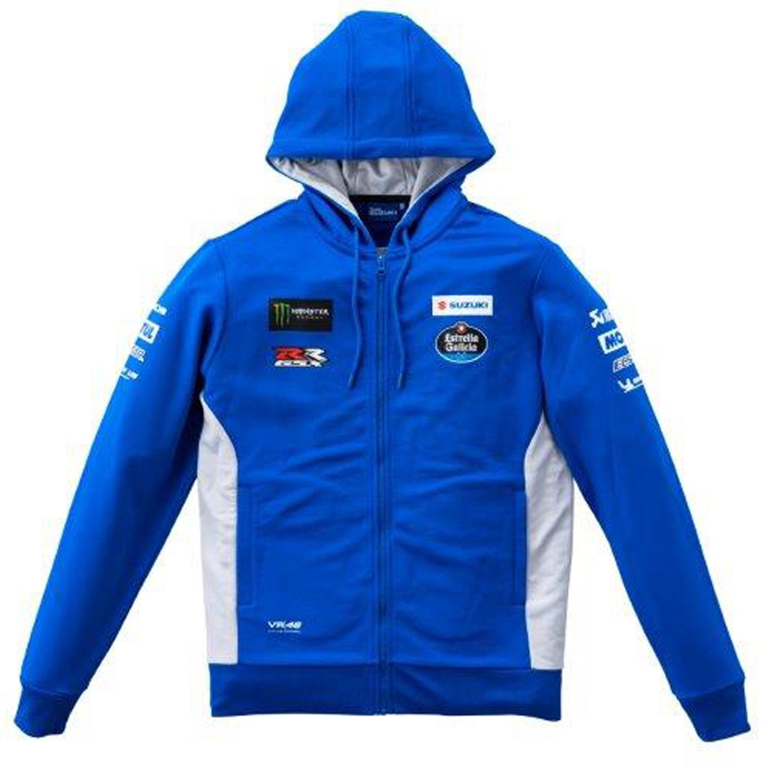 MotoGP Sweatshirtjacke Kapuzensweatjacke SUZUKI SUZUKI Hoodie Kapuze Jacke Zip mit