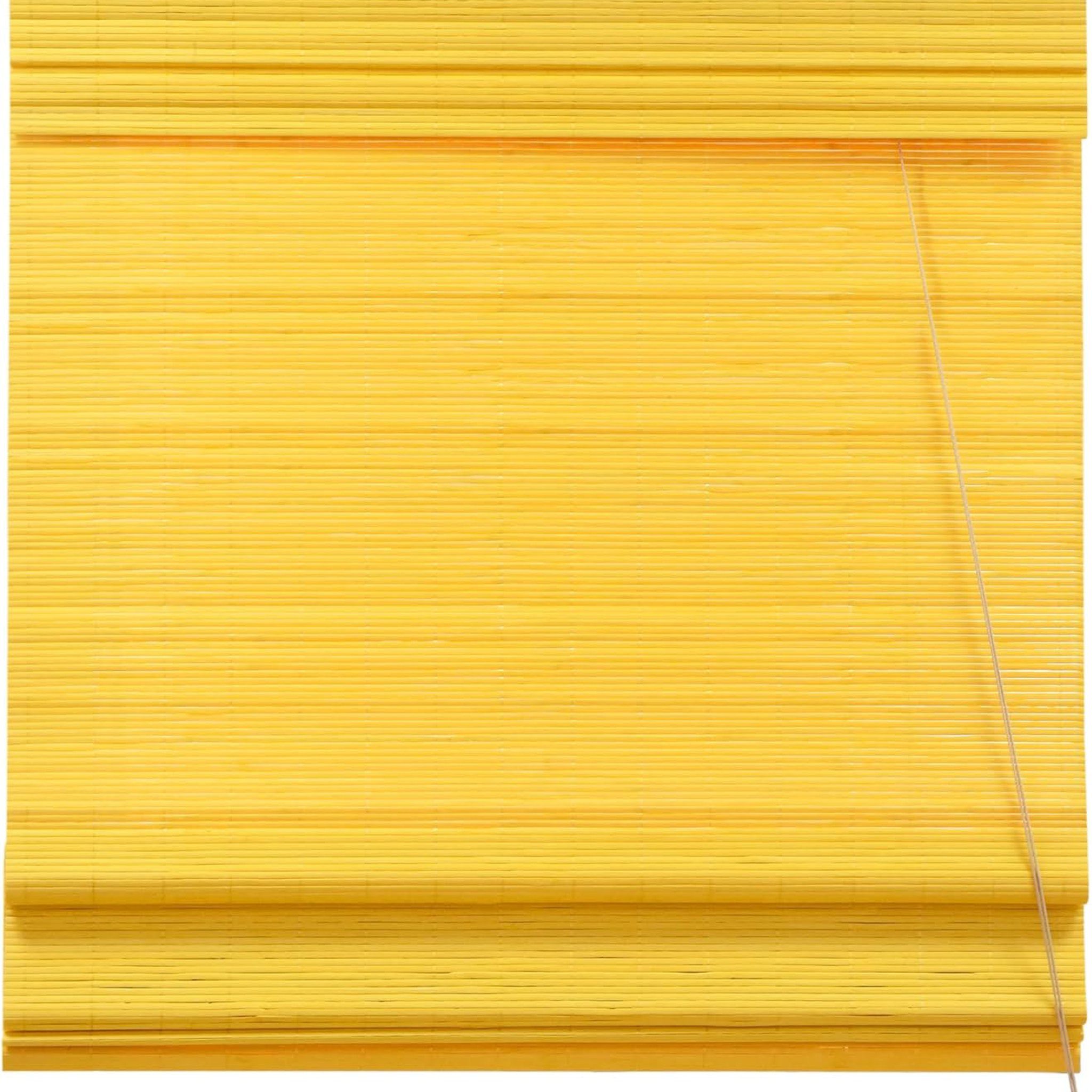 Victoria M. Raffrollo Bambus-Raffrollo, 70 x 160 cm, bambus, mit Hakenaufhängung, ohne Bohren, freihängend, zum Schrauben, Bambus
