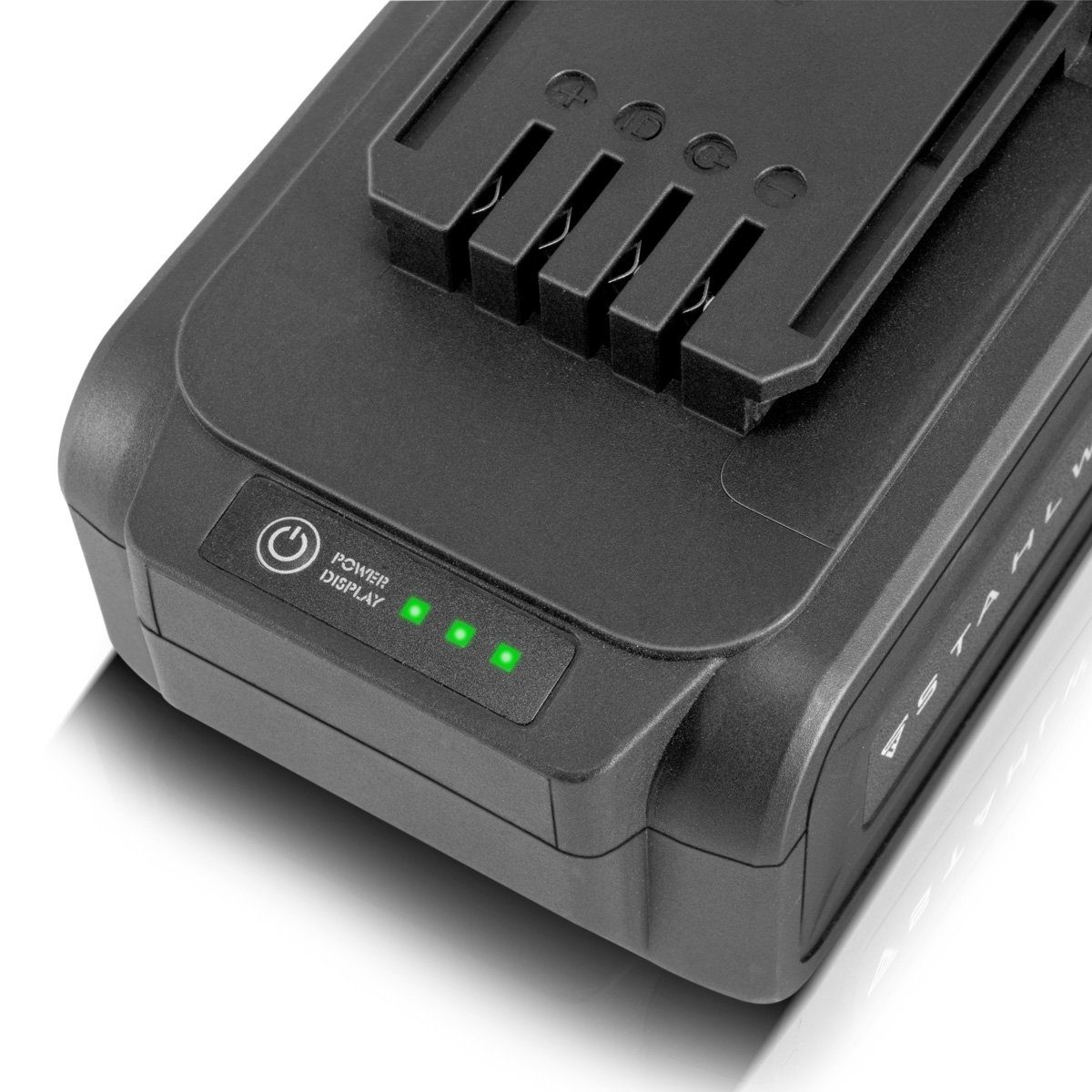 STAHLWERK 20 V Akku 4Ah Li-Ion Ersatzakku für STAHLWERK Akkuschrauber Akkubohrer Batterie-Ladegerät
