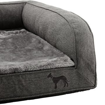 Hunter Tierbedarf Tierbett Orthopädisches Hundesofa Livingston, Polyester