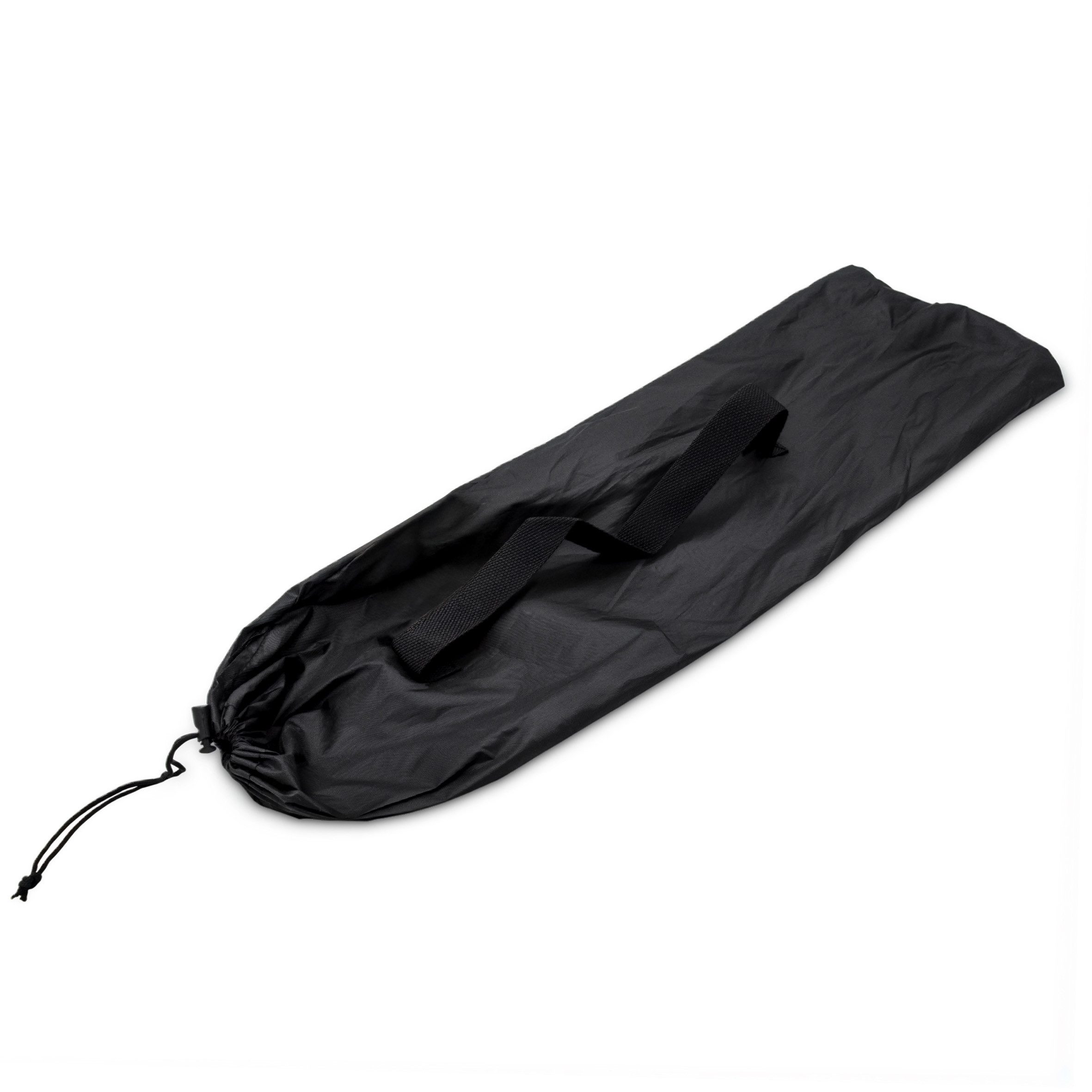 Spetebo Campingtisch Klapptisch schwarz mit Tragetasche - mit einrollbarer Tischplatte (Anzahl, 1-St., Stück), platzsparend verstaubar – Bild 5 von 5