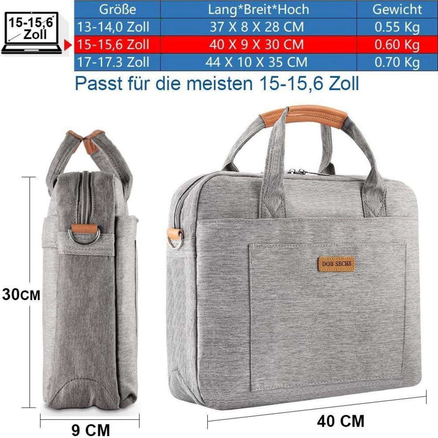 LuxusKollektion Laptoptasche Laptoptasche Aktentaschen Handtasche 15-15.6 Z günstig online kaufen