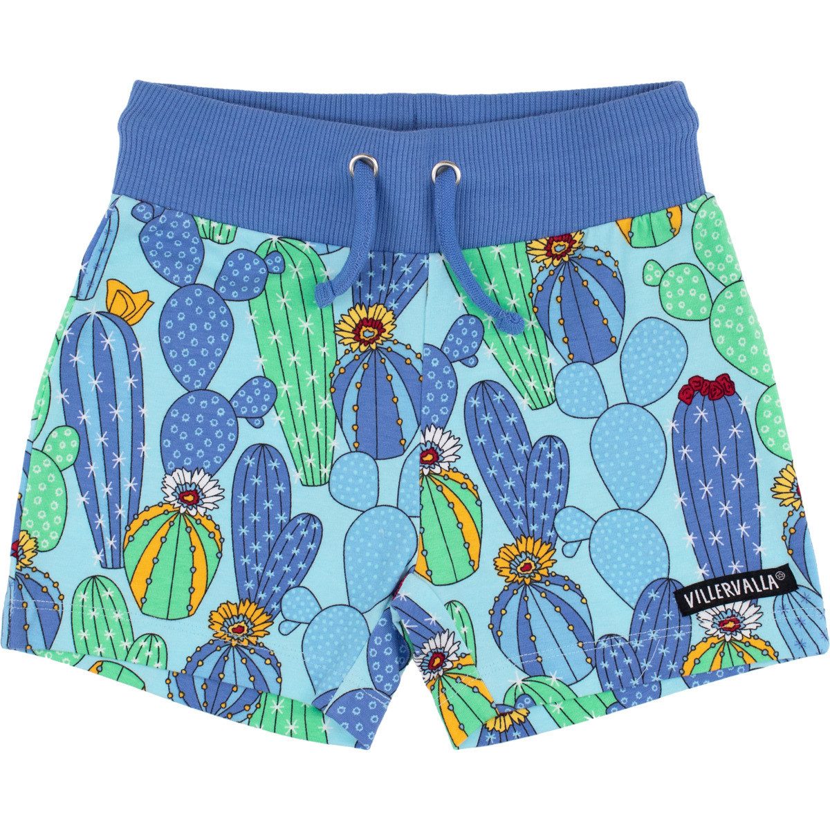 Villervalla Shorts Kaktus Unisex Kinder (1-tlg) kurze Hose, Bermuda, Sporthose, Sommer Hose, Freizeithose