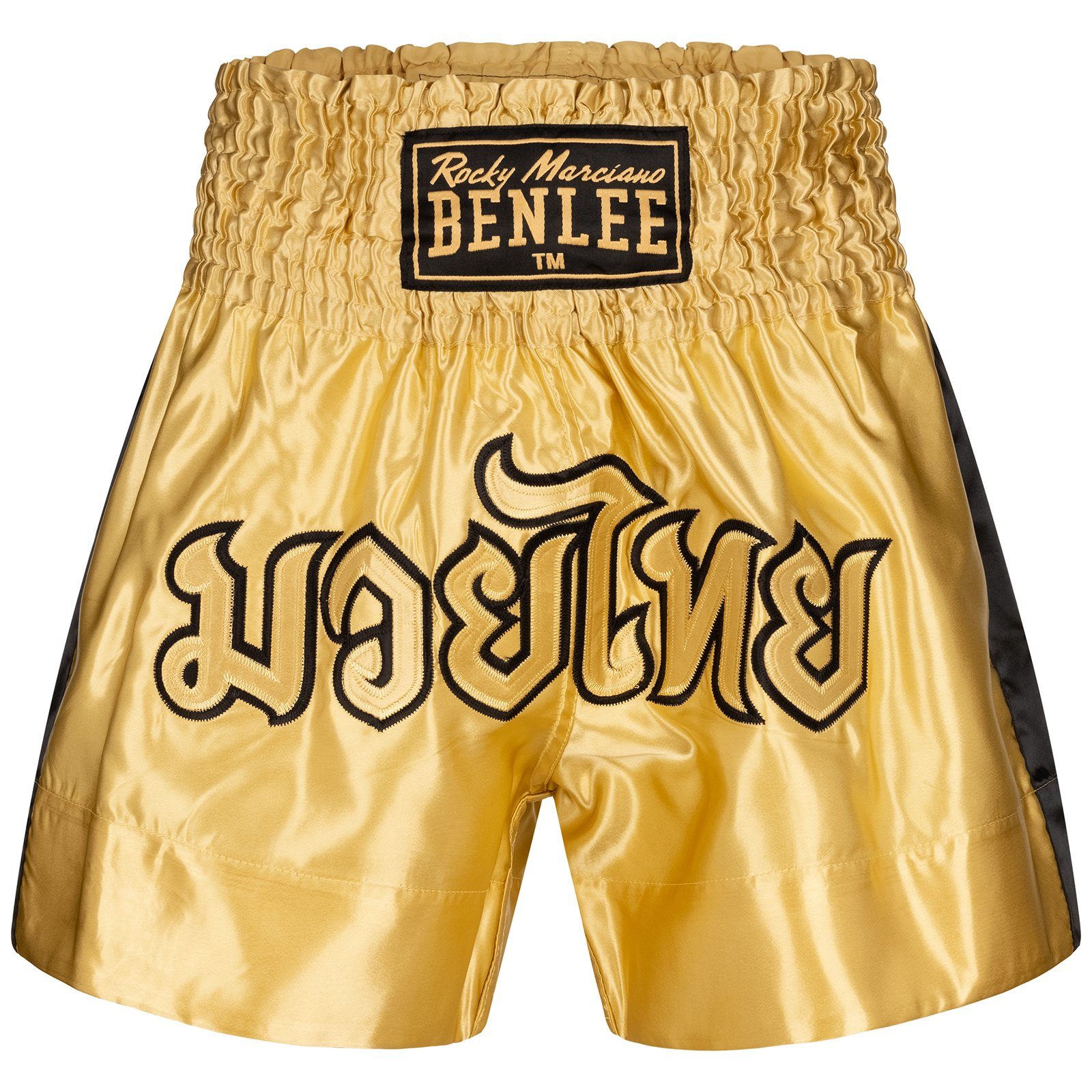 Benlee Rocky Sporthose Marciano Goldy Thai Herren Boxshorts gold/black Benlee