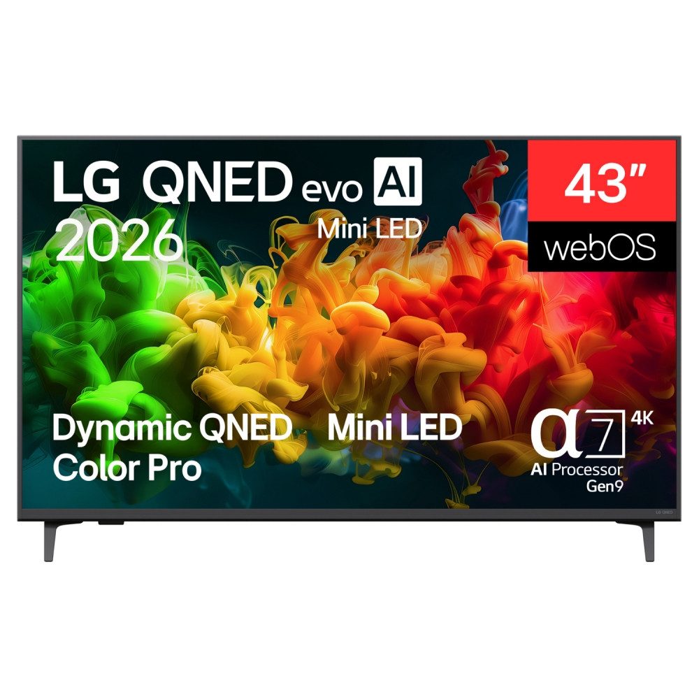 LG 43QNED80B6B LED-Fernseher