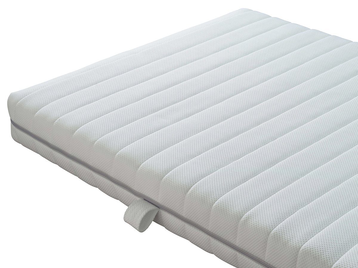 Komfortschaummatratze ORTHOLEX 21, BMM, 21 cm hoch, (Set), orthopädischer 7-Zonen KSCell®-Schaum, SaniNature Bezug mit Klima-Fresh Ausstattung