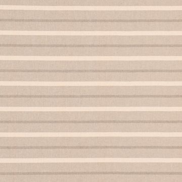 SCHÖNER LEBEN. Stoff Dekostoff Dobby Leinenlook Riviera Small Streifen natur creme 1,40m