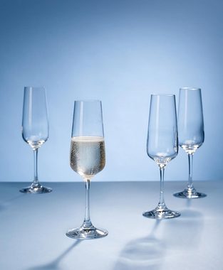 Villeroy & Boch Champagnerglas Ovid Champagnergläser 250 ml 4er Set, Glas