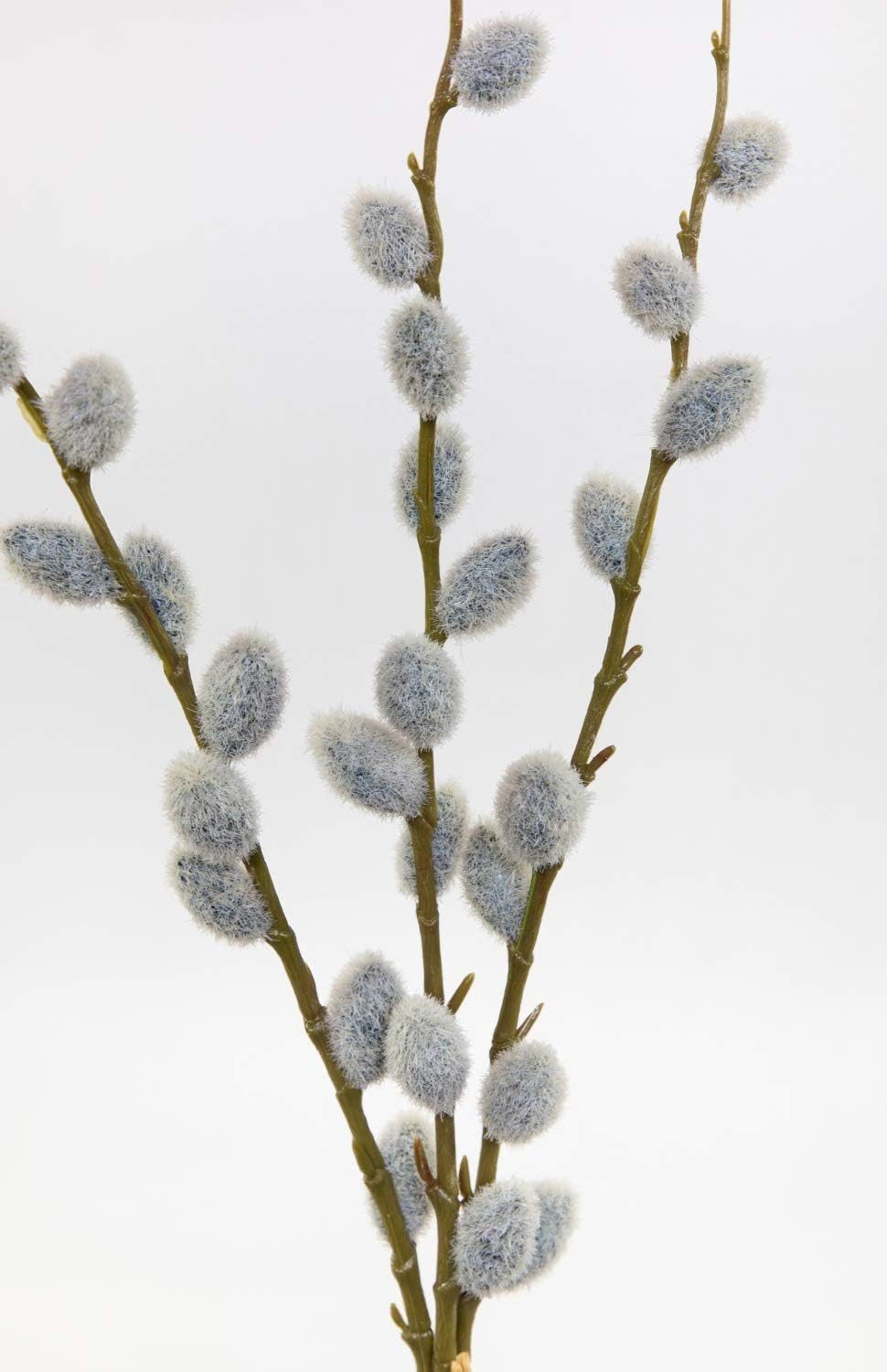 Kunstblume 3er-Bund Weidenkätzchen Nature 46cm FT künstliche Salix Palmkätz günstig online kaufen