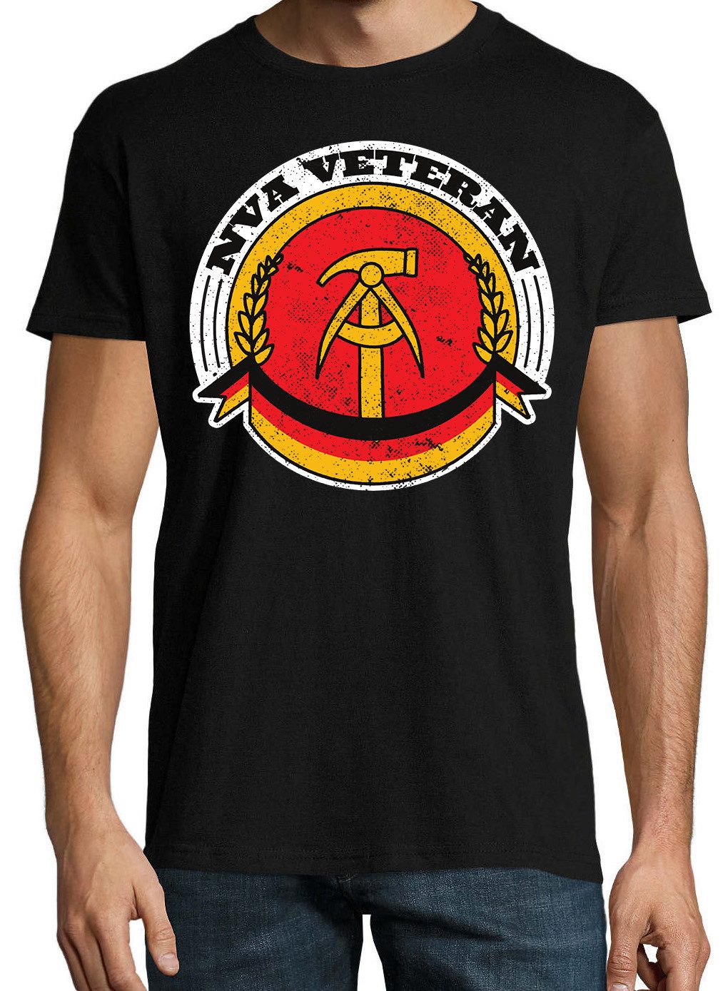 Youth Designz T-Shirt NVA Veteran Herren Shirt mit trendigem Frontprint günstig online kaufen