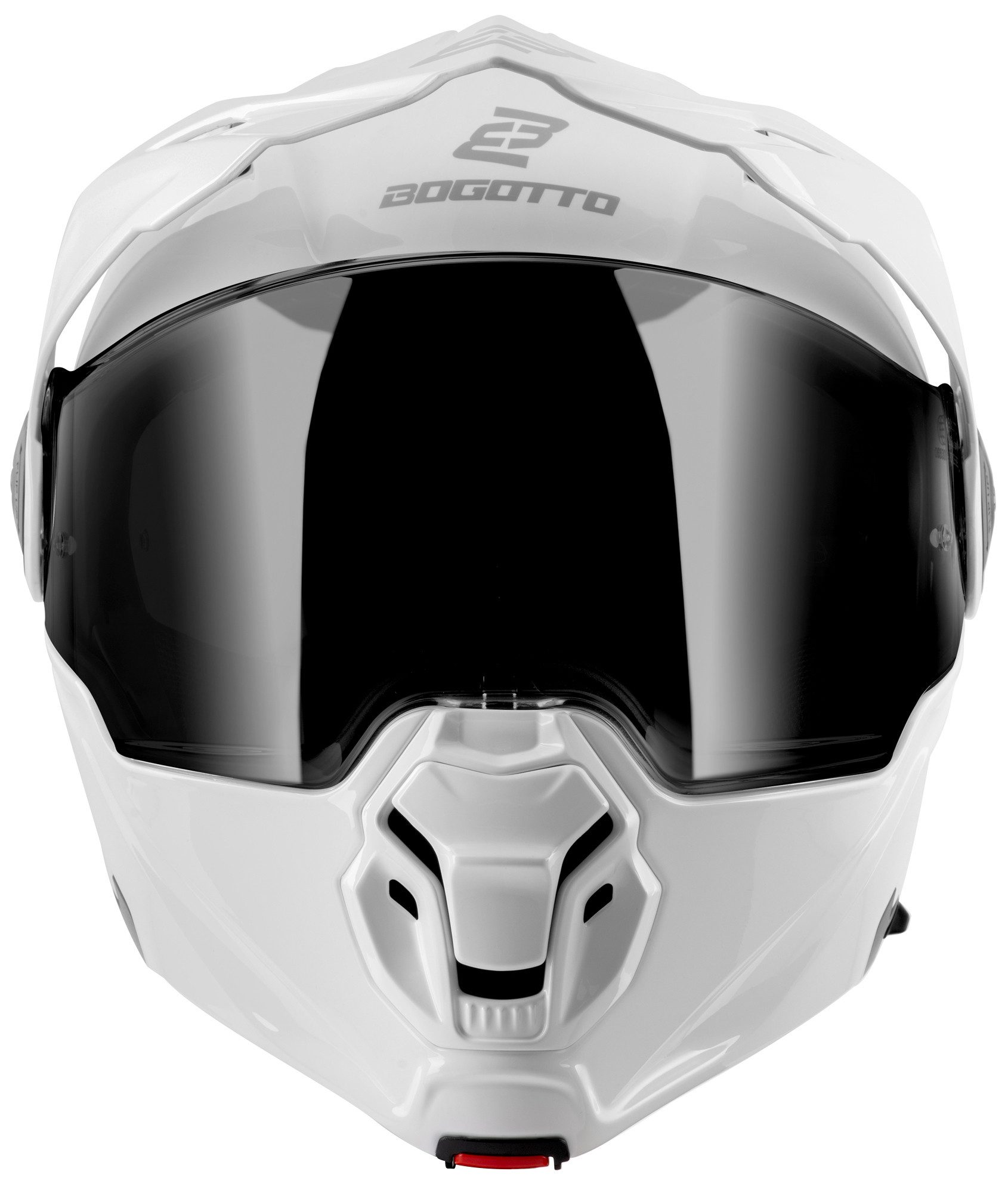 Bogotto Motocrosshelm FG-102 Fiberglass Enduro Klapphelm, vorbereitet für Kommunikationssystem,geeignet für Brillenträger,v