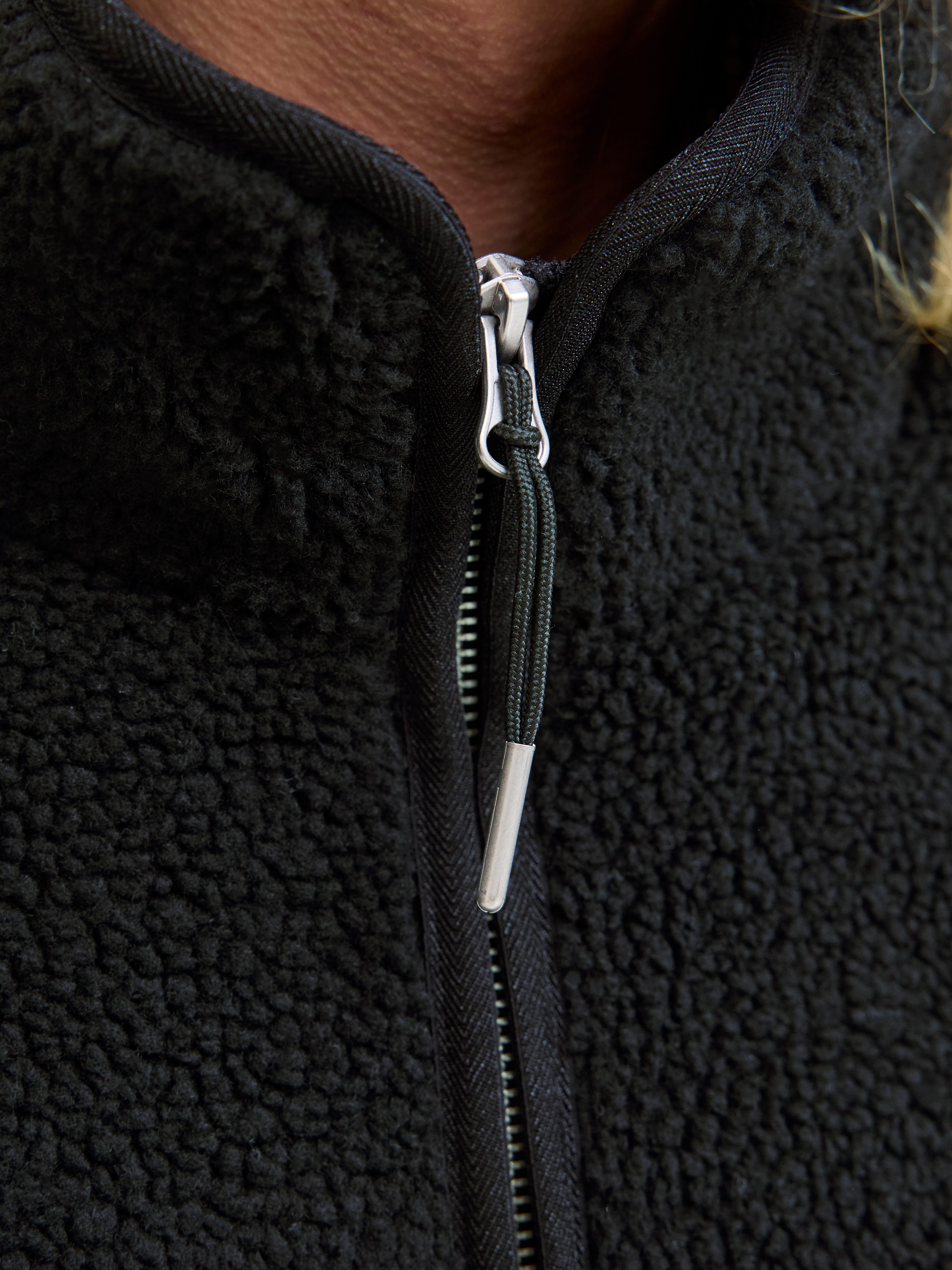 Jack & Jones Kurzjacke JORNORREBRO TEDDY JACKET SN