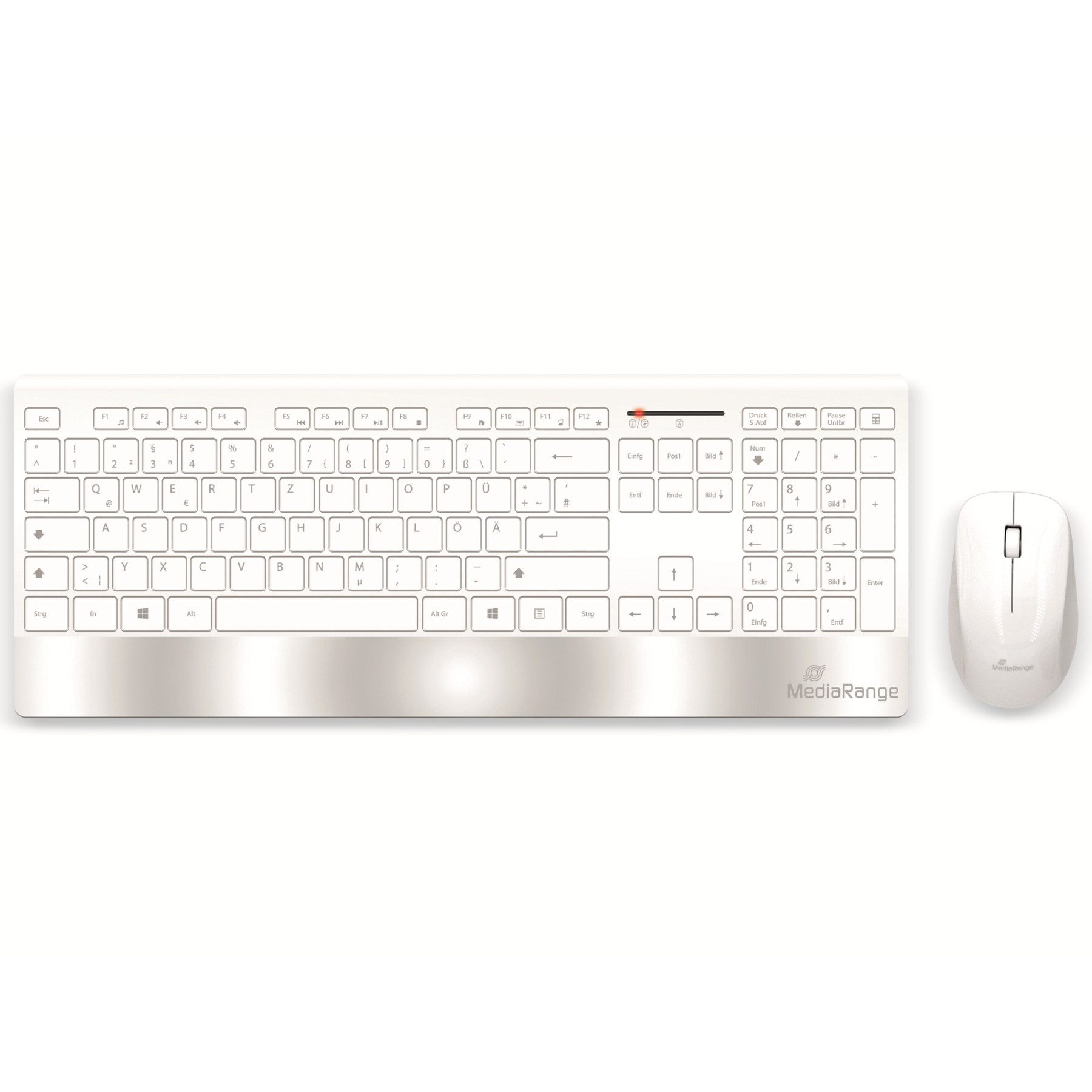Mediarange MEDIARANGE Funk-Tastatur- und Maus-Set MROS106 Wireless-Tastatur