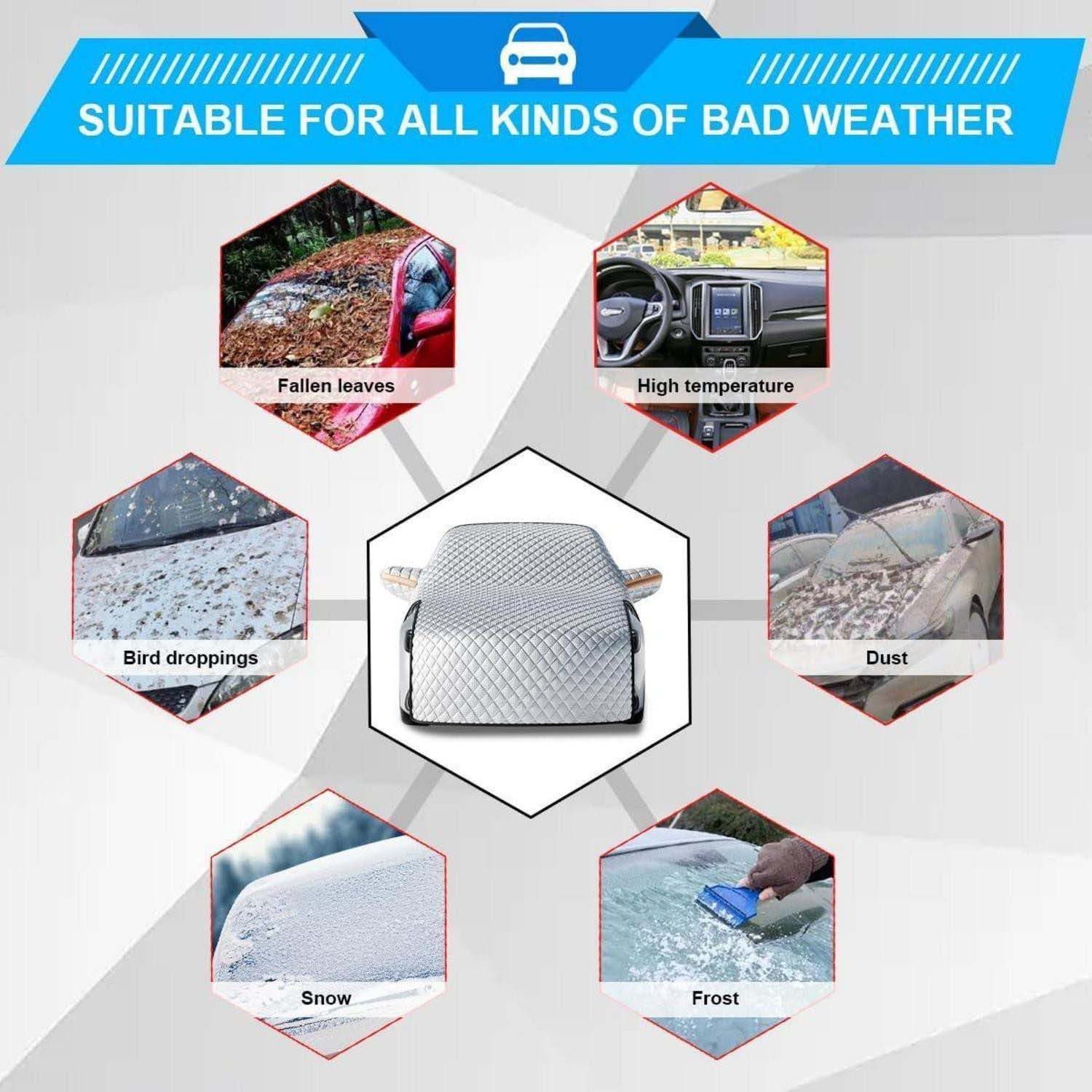 Trends for Living: Autoplane car windshield cover, waterproof and frost-proof, foldable
