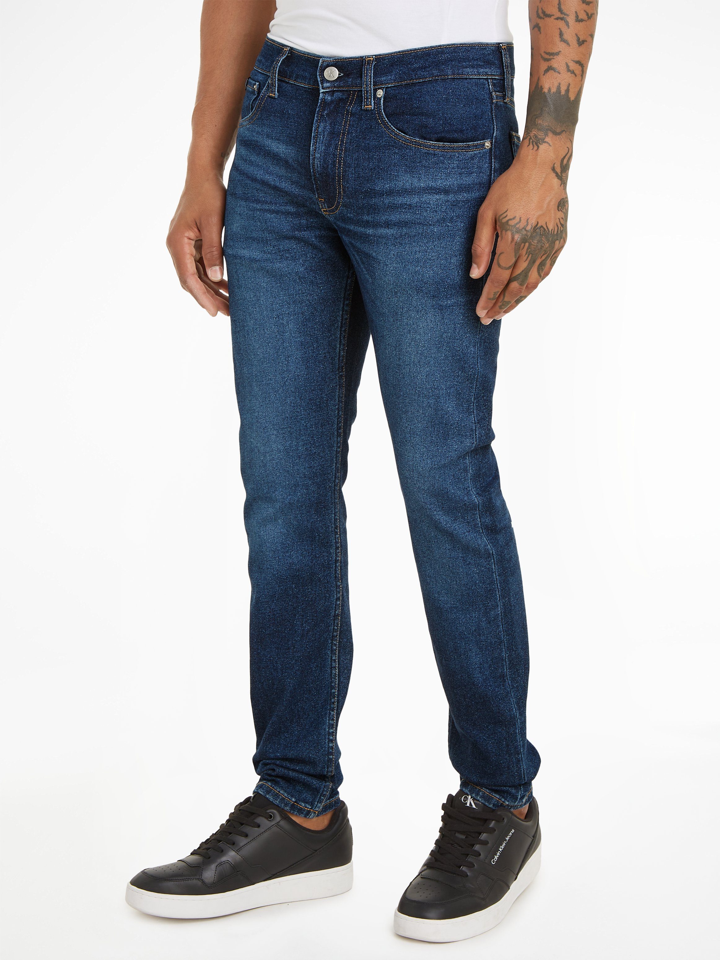 Calvin Klein Jeans Slim-fit-Jeans SLIM TAPER in klassischer 5-Pocket-Form