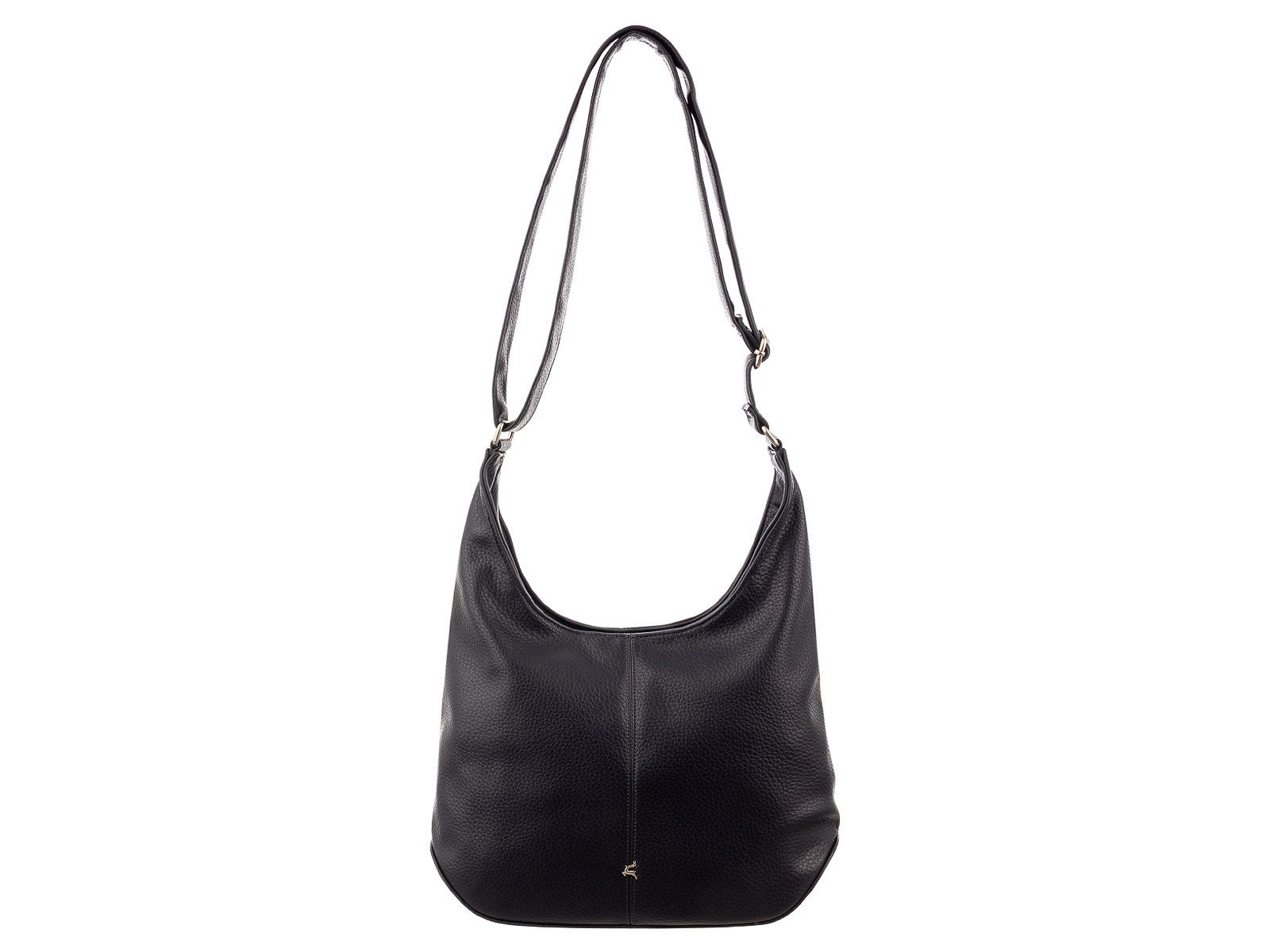 Prato Umhängetasche S057-G Umhängetasche Hobobag (Stück, 1-tlg., 1), farbliche Akzente