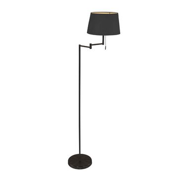 Steinhauer LIGHTING Stehlampe, Stehleuchte Standlampe Wohnzimmerlampe Leselampe Schwenkbar Metall