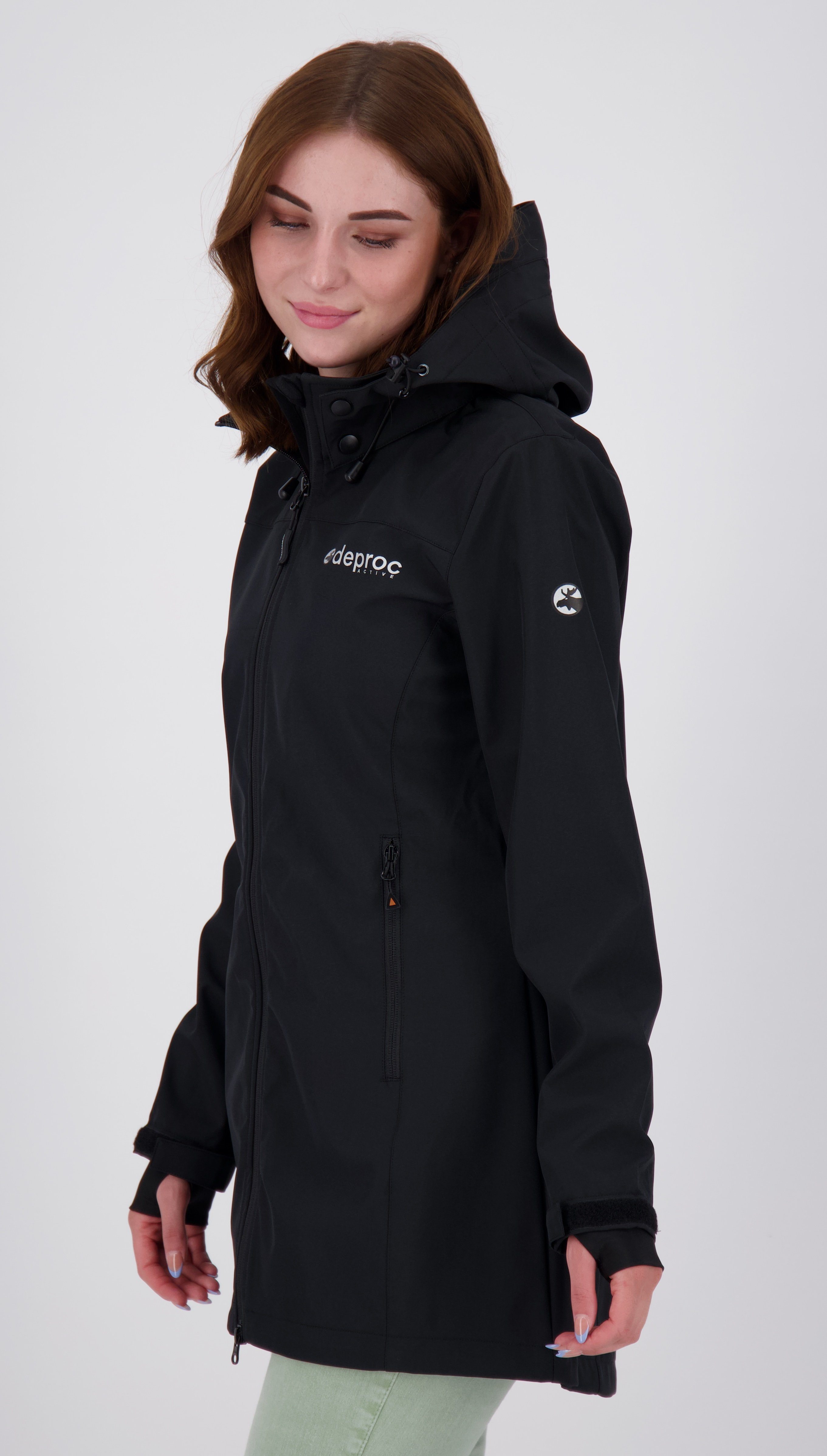 DEPROC Active Softshellmantel CAVELL LONG WOMEN günstig online kaufen