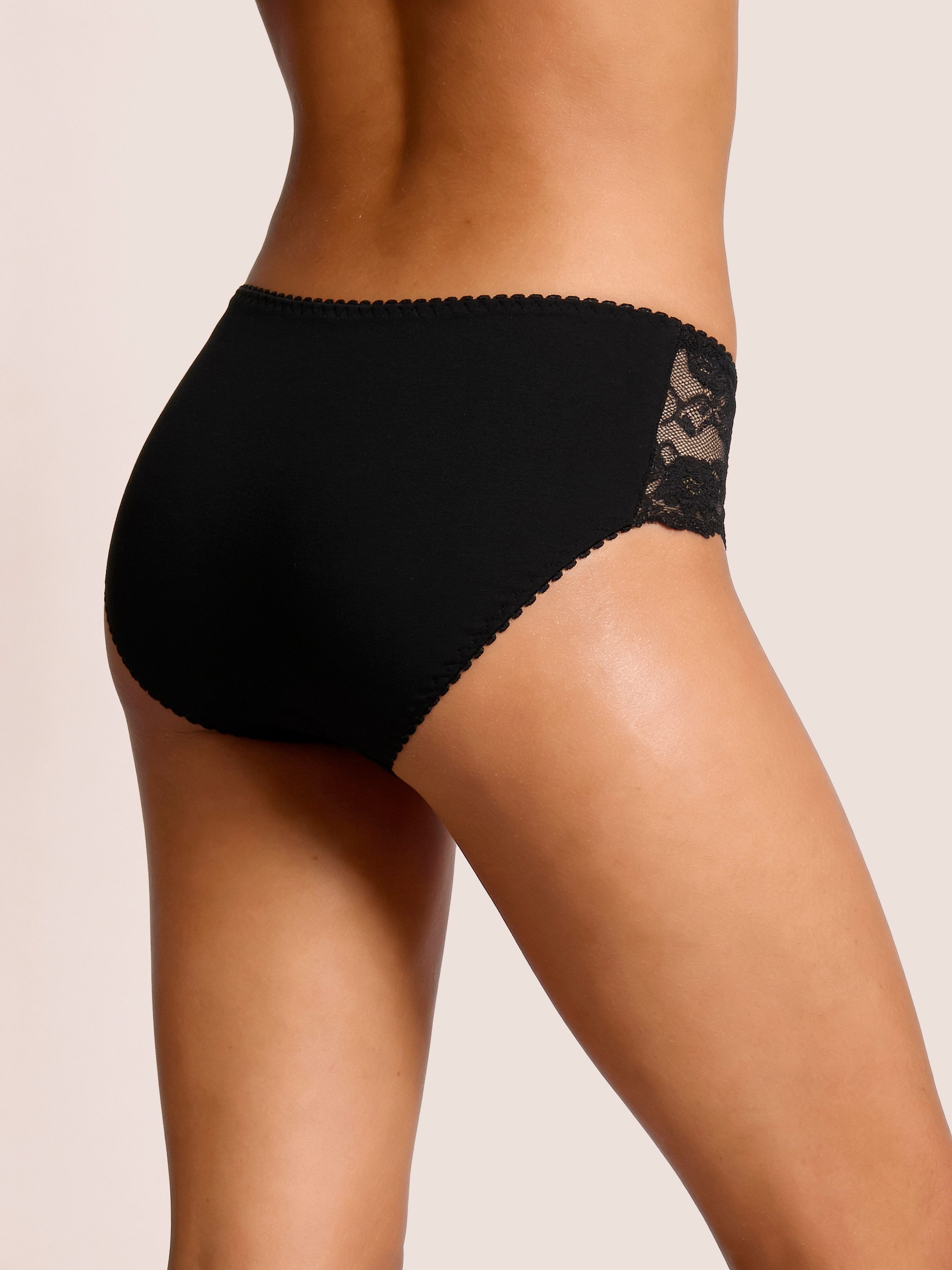 petite fleur by Lascana Hüftslip (3er-Pack) aus elastischer Baumwoll-Qualität – Bild 3 von 5