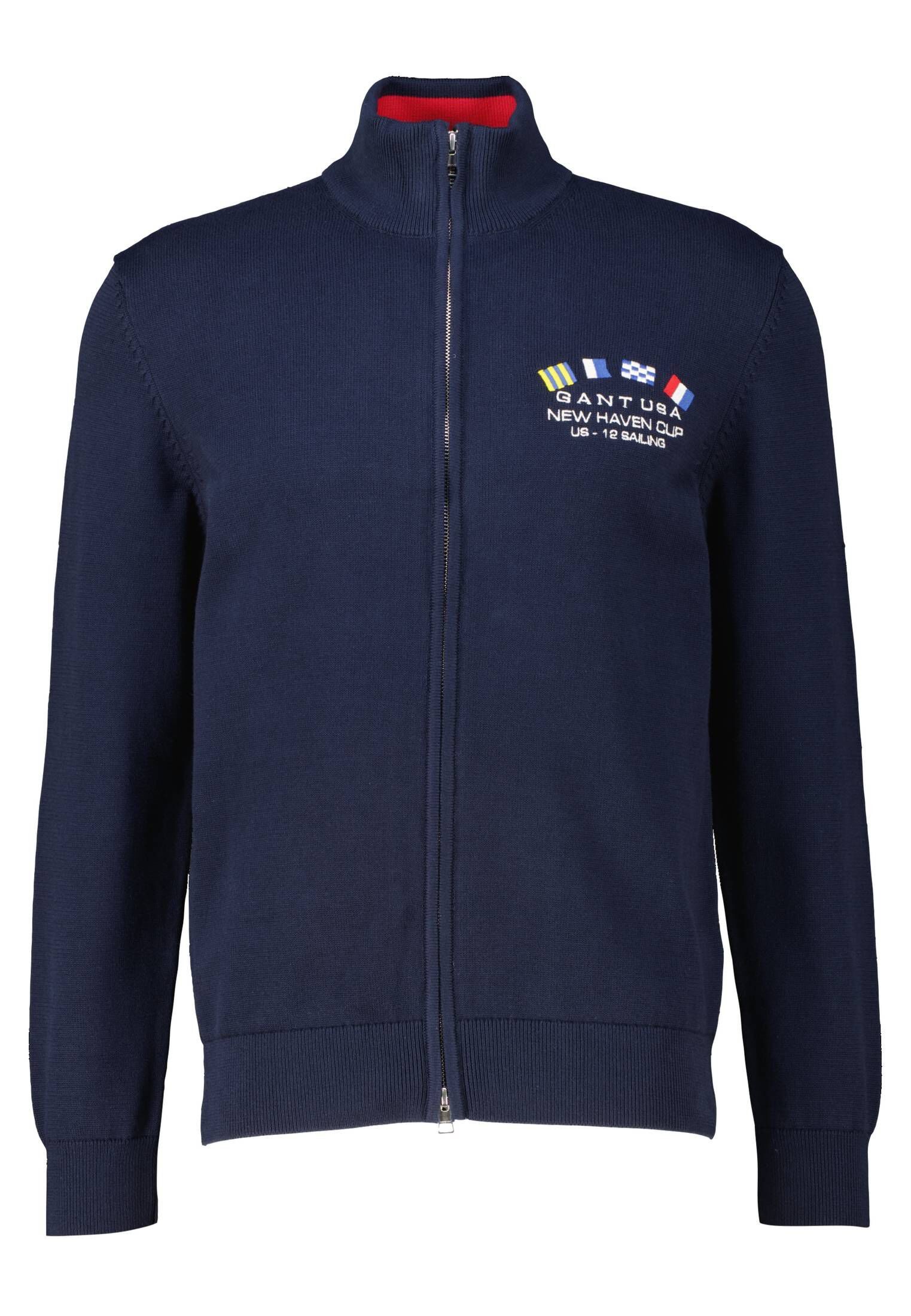Gant Strickjacke Herren Strickjacke NAUTICAL FLAGS günstig online kaufen