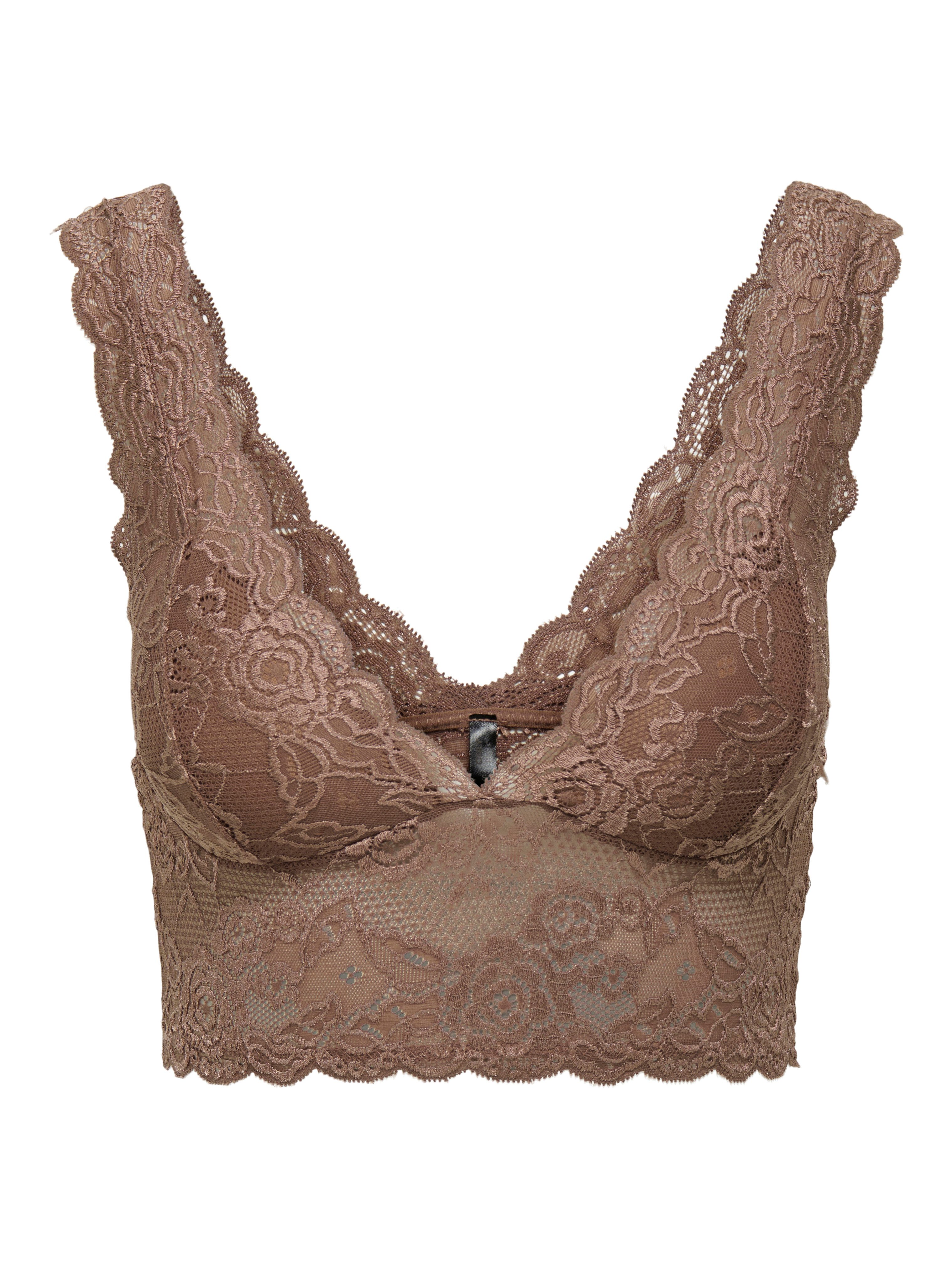 ONLY Spitzentop ONLCHLOE – Spitzen-Bra mit gepolsterten Cups und Stretch re günstig online kaufen