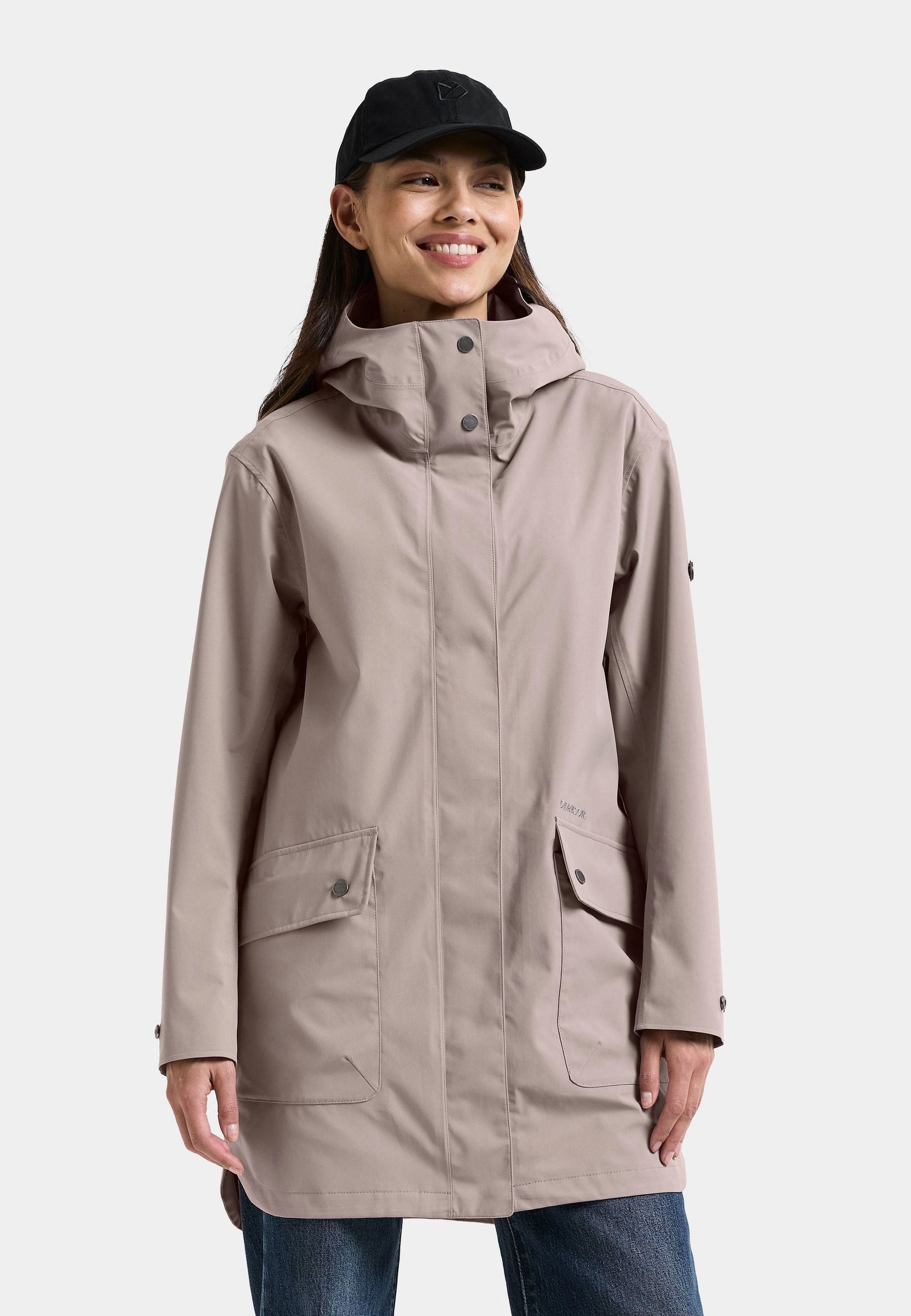 Didriksons Parka Gwen Parka mit Kapuze mit Taschen