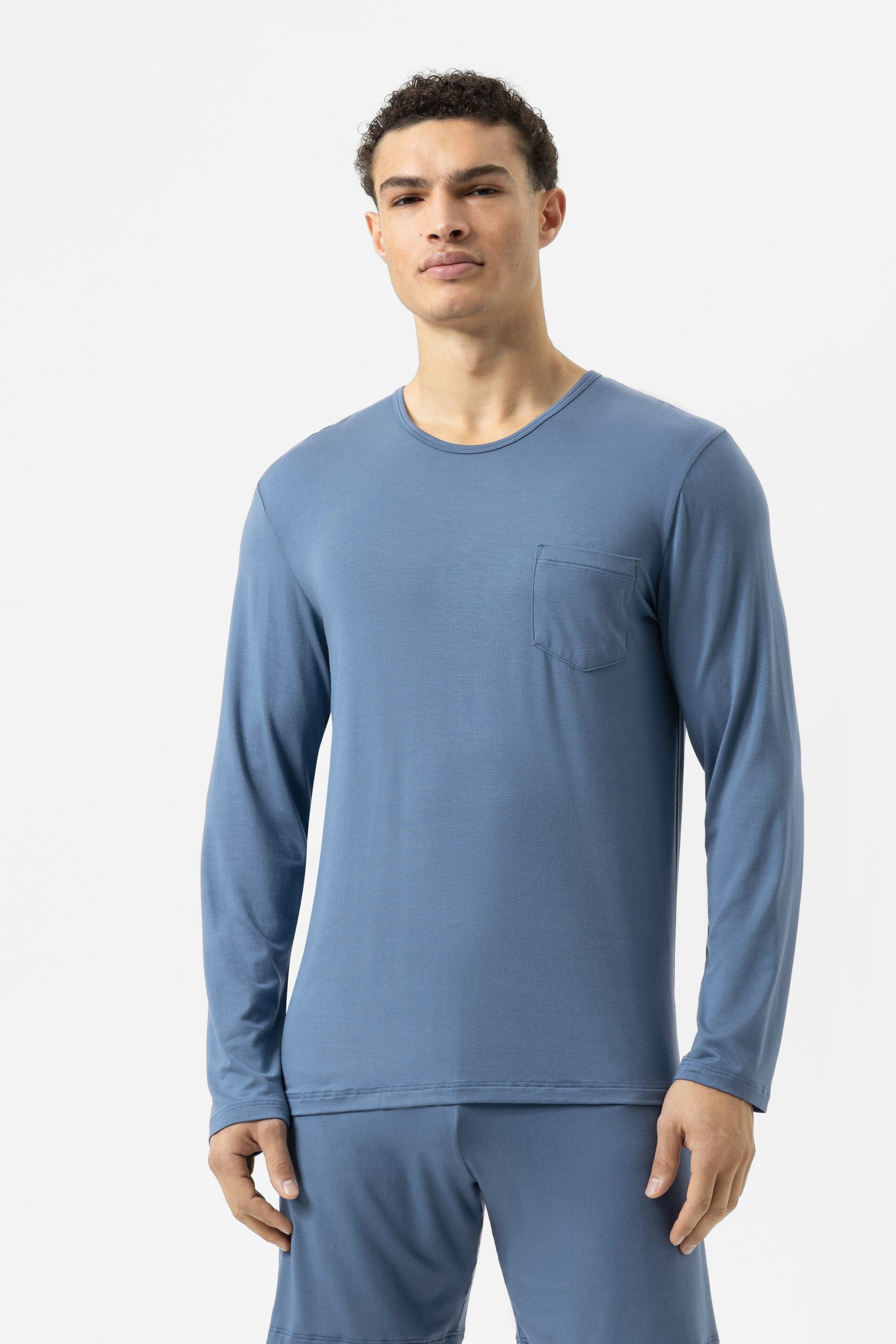 Mey Pyjamaoberteil Herren Serie Jefferson uni (1-tlg) günstig online kaufen