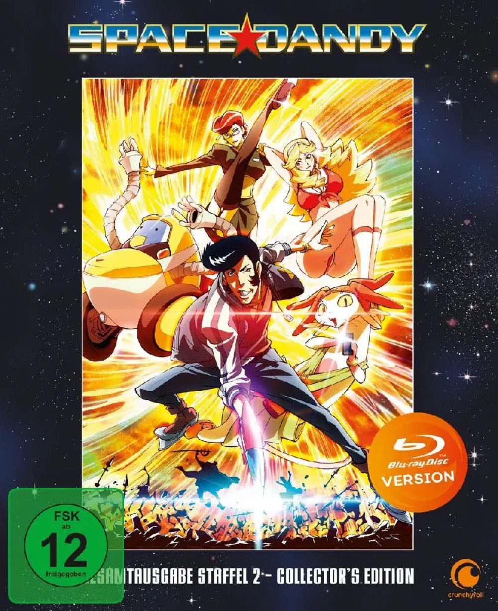 Blu-ray Space Dandy - Gesamtausgabe Staffel 2, 2 Blu-ray (Collectors Edition)