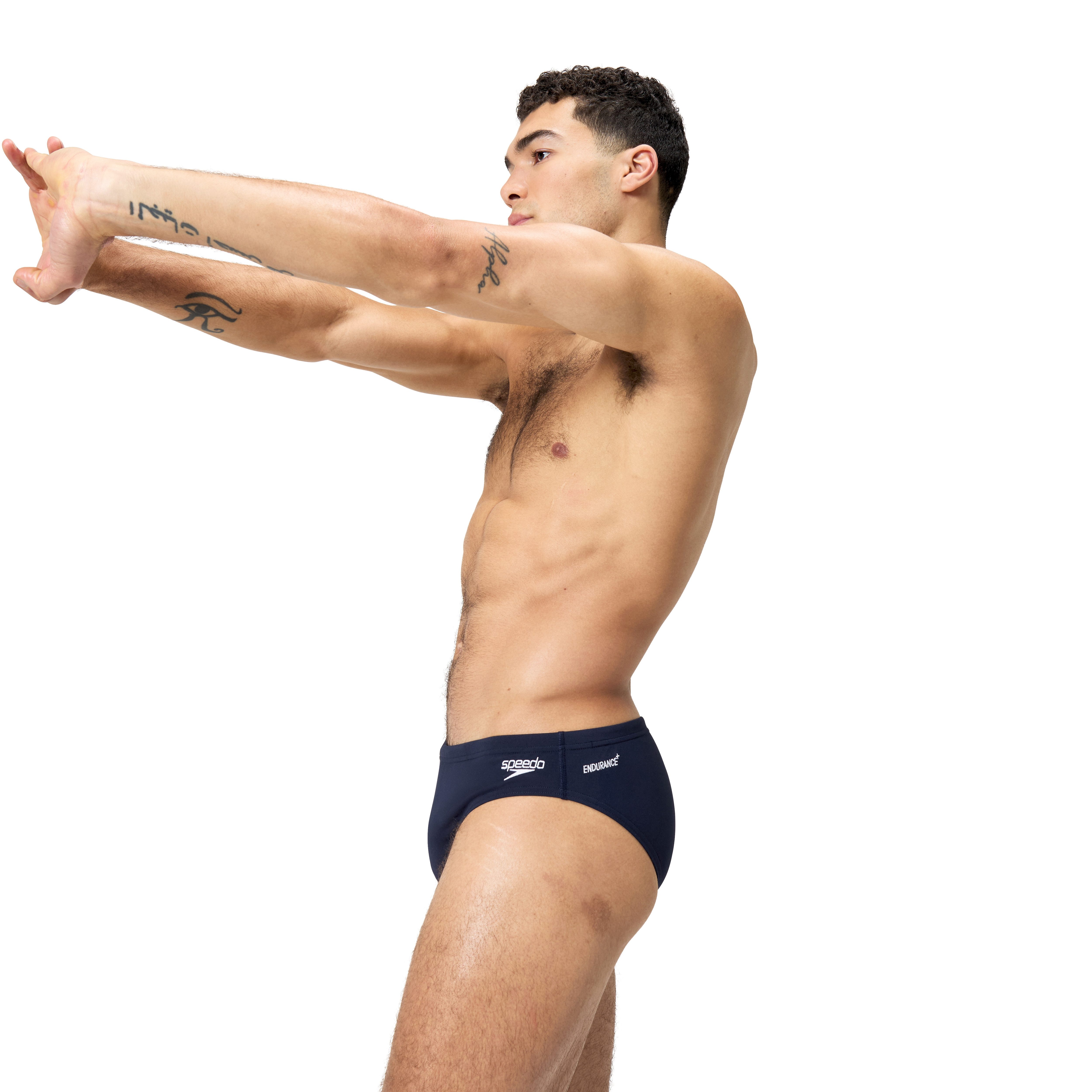 Speedo Badehose Badehose Brick mit Tunnelzugbund, schnelltrocknend, aus Polyester