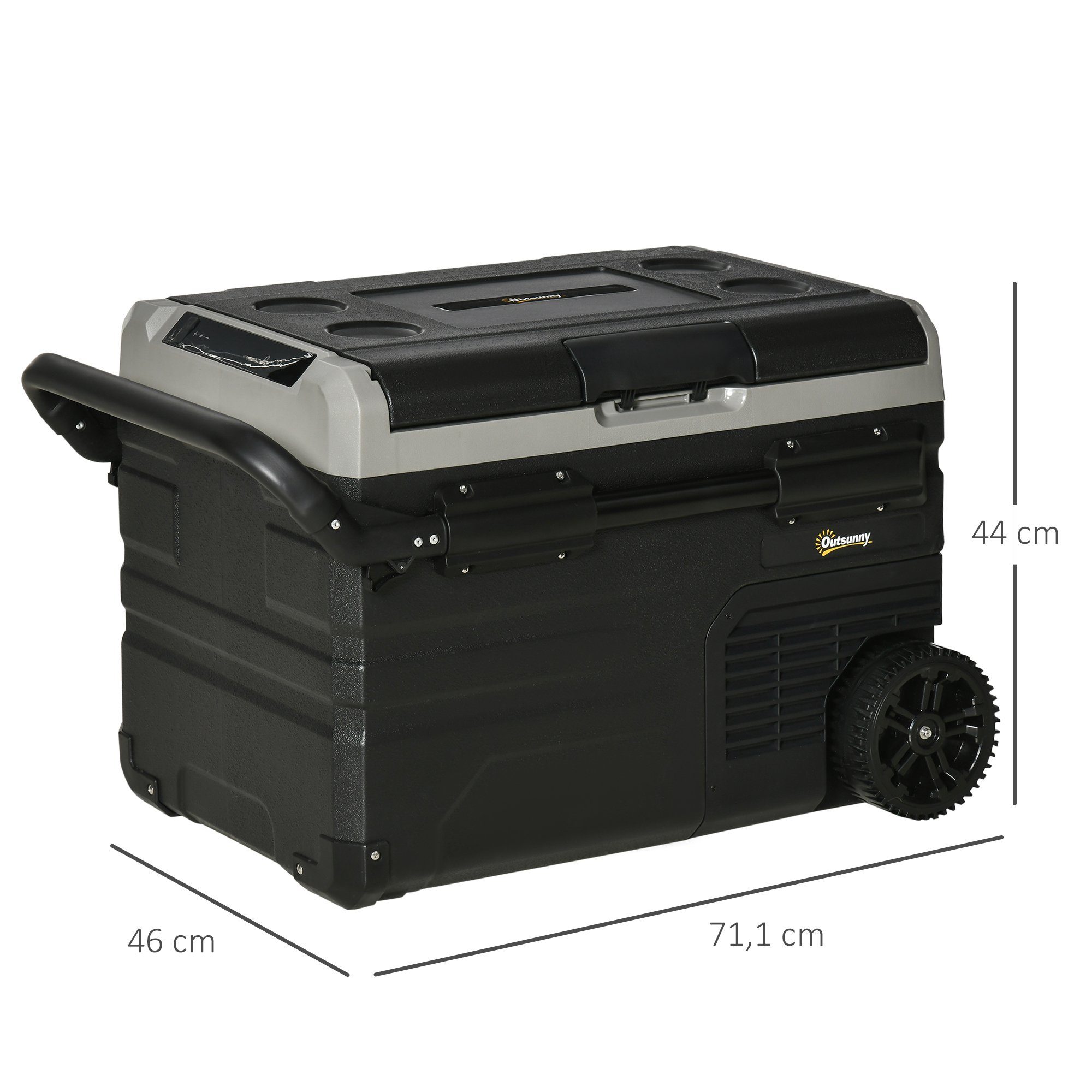 Outsunny Outdoor-Flaschenkühler Autokühlschrank