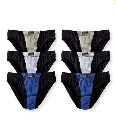 le jogger® Slip (6er pack) mit elastischem Beinabschluss, aus Jersey-Material, zweifarbige Optik