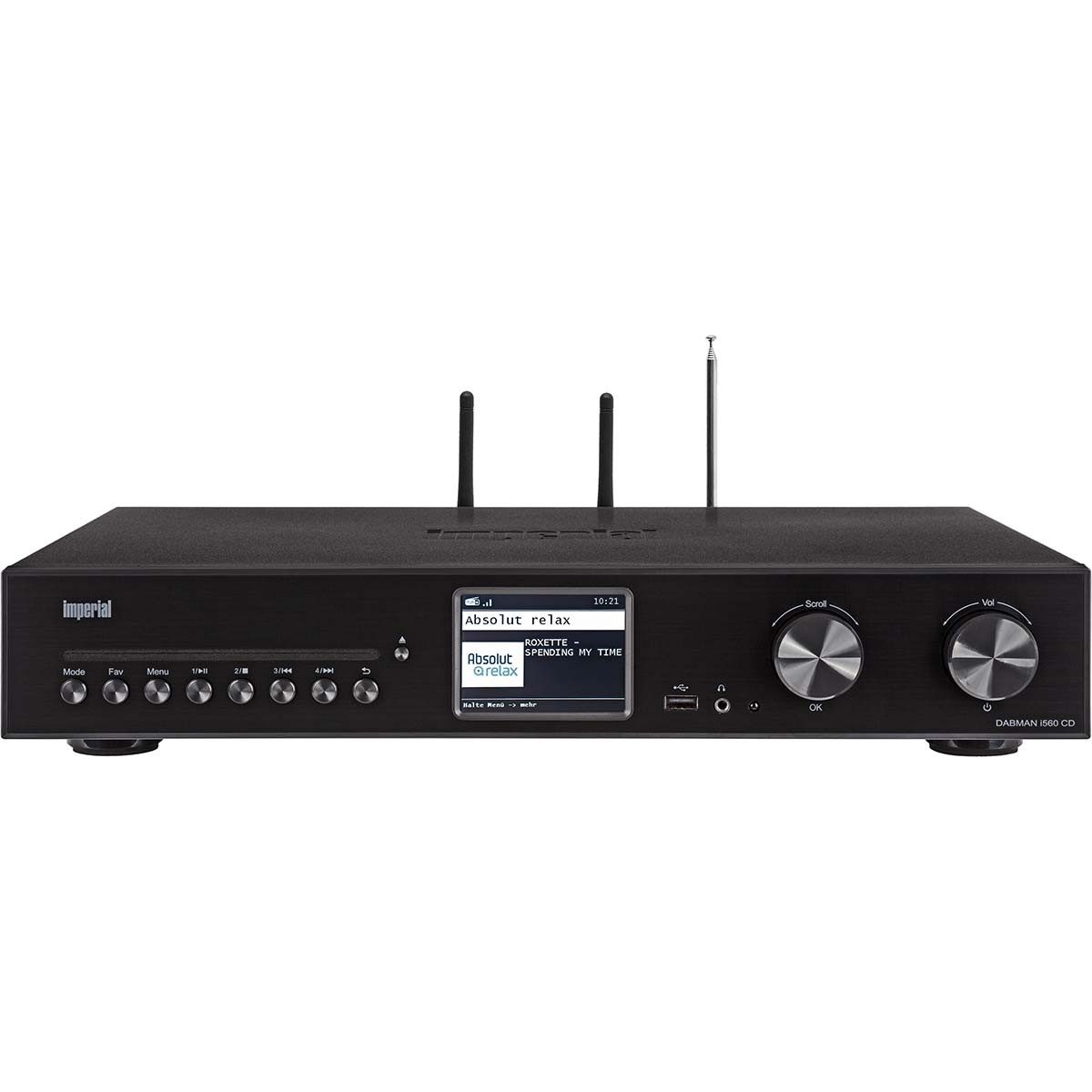 IMPERIAL 22-254-00 Radio (Internet Radio, All-in-One HiFi-System, CD, DAB+, Internetradio, Bluetooth)