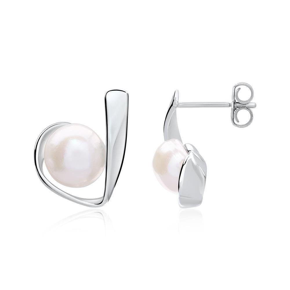 Unique Paar Ohrstecker Perlenohrstecker ...