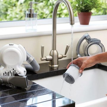 Black + Decker Akku-Handstaubsauger Dustbuster PD1820L, beutellos, inkl. Akku und Ladestation