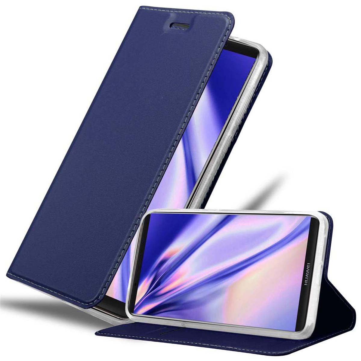 Cadorabo Handyhülle für Huawei MATE 10 PRO Hülle Huawei MATE 10 PRO, Schutzhülle Hülle mit Standfunktion, Magnetverschluss und Kartenfach