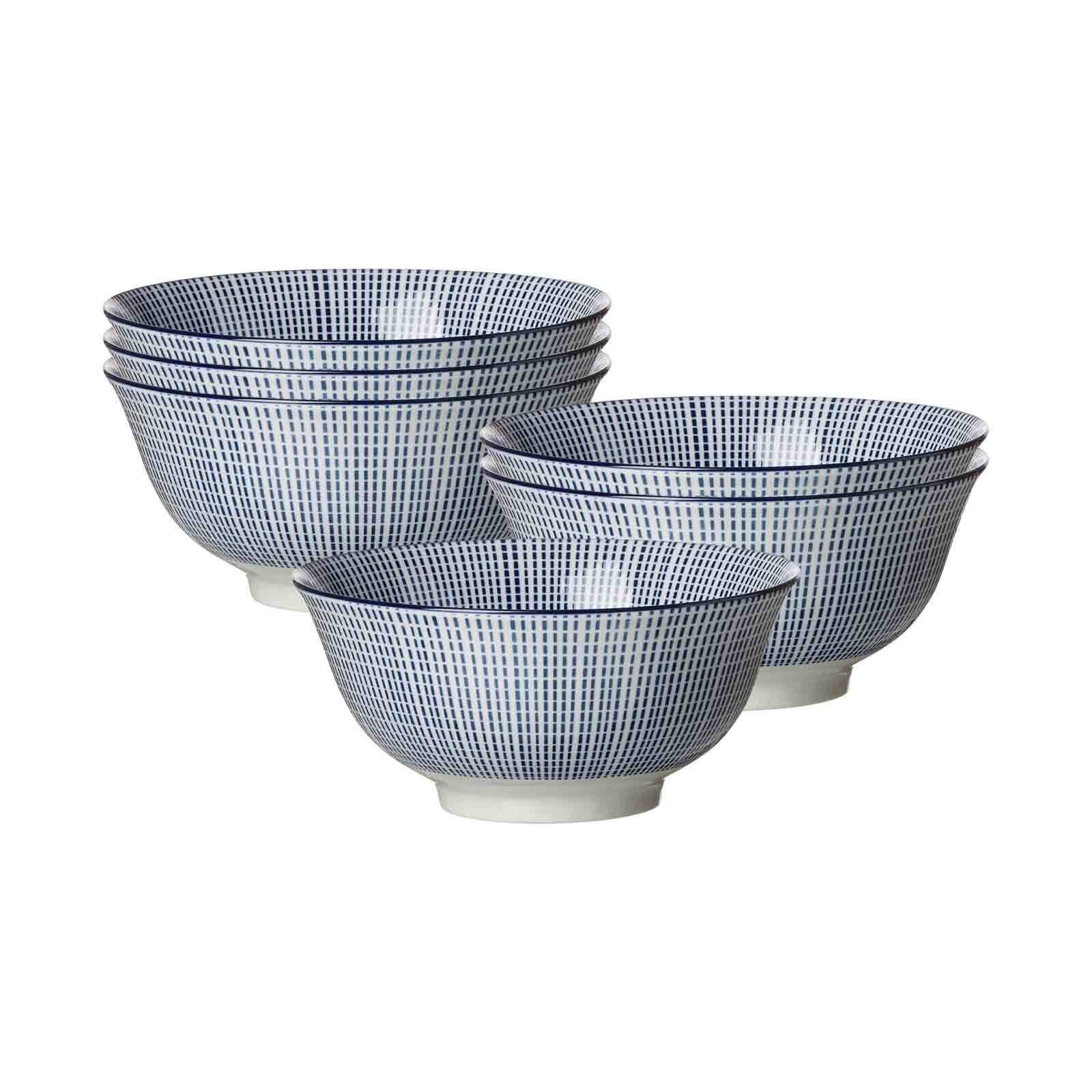 Ritzenhoff & Breker Schale Royal Makoto Müslischalen ø 15,5 cm 6er Set, Porzellan, (6x Schale, 6-tlg)