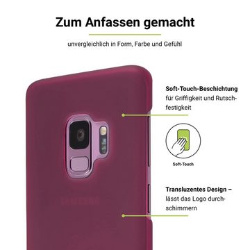 Artwizz Smartphone-Hülle Rubber Clip for Samsung Galaxy S9, berry