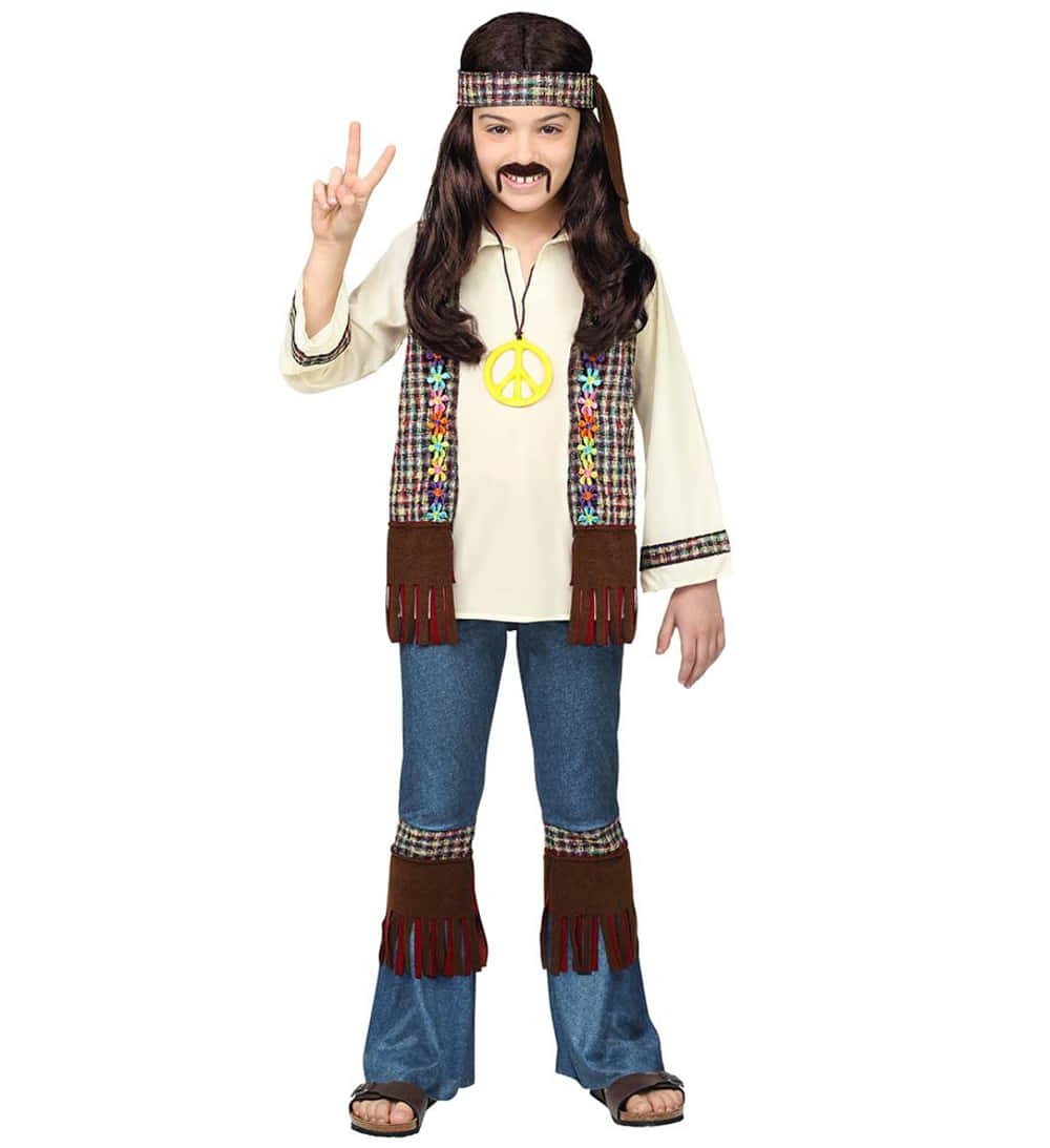 Kostüm Hippie Kostüm Kinder mit Kette