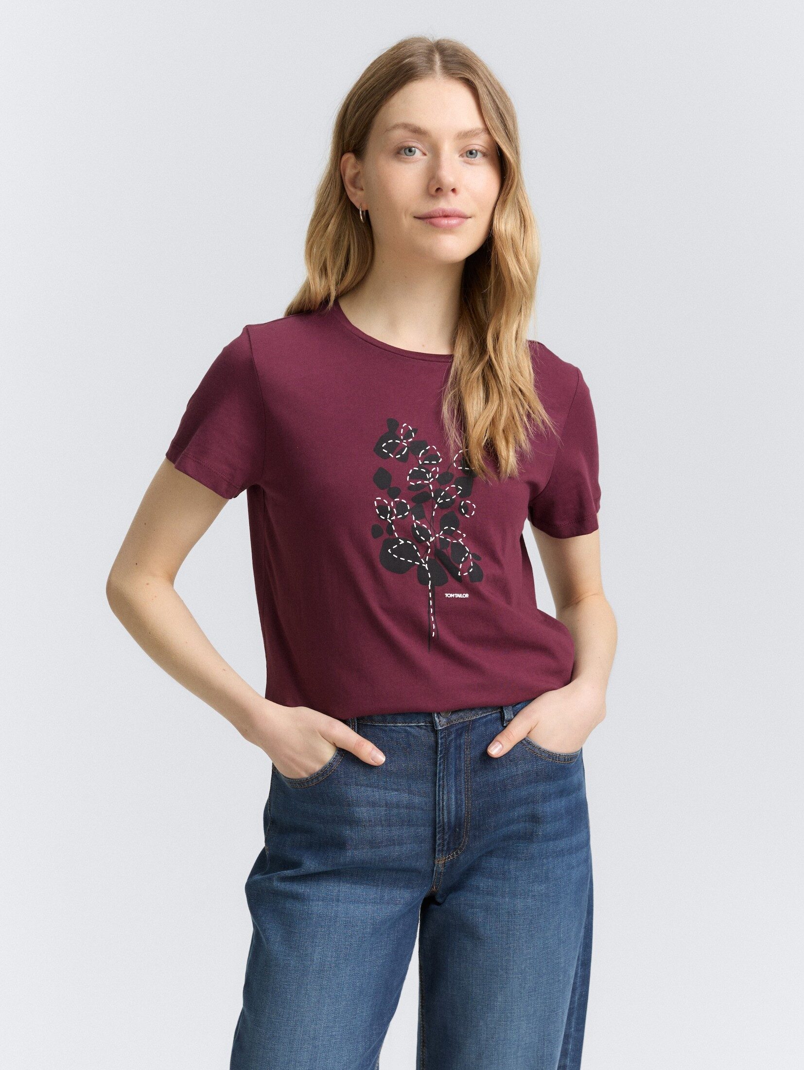 TOM TAILOR T-Shirt T-Shirt mit Print günstig online kaufen