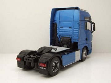 Premium ClassiXXs Modellauto MAN TGX XXL Zugmaschine 2018 blau metallic Modellauto 1:18 Premium, Maßstab 1:18