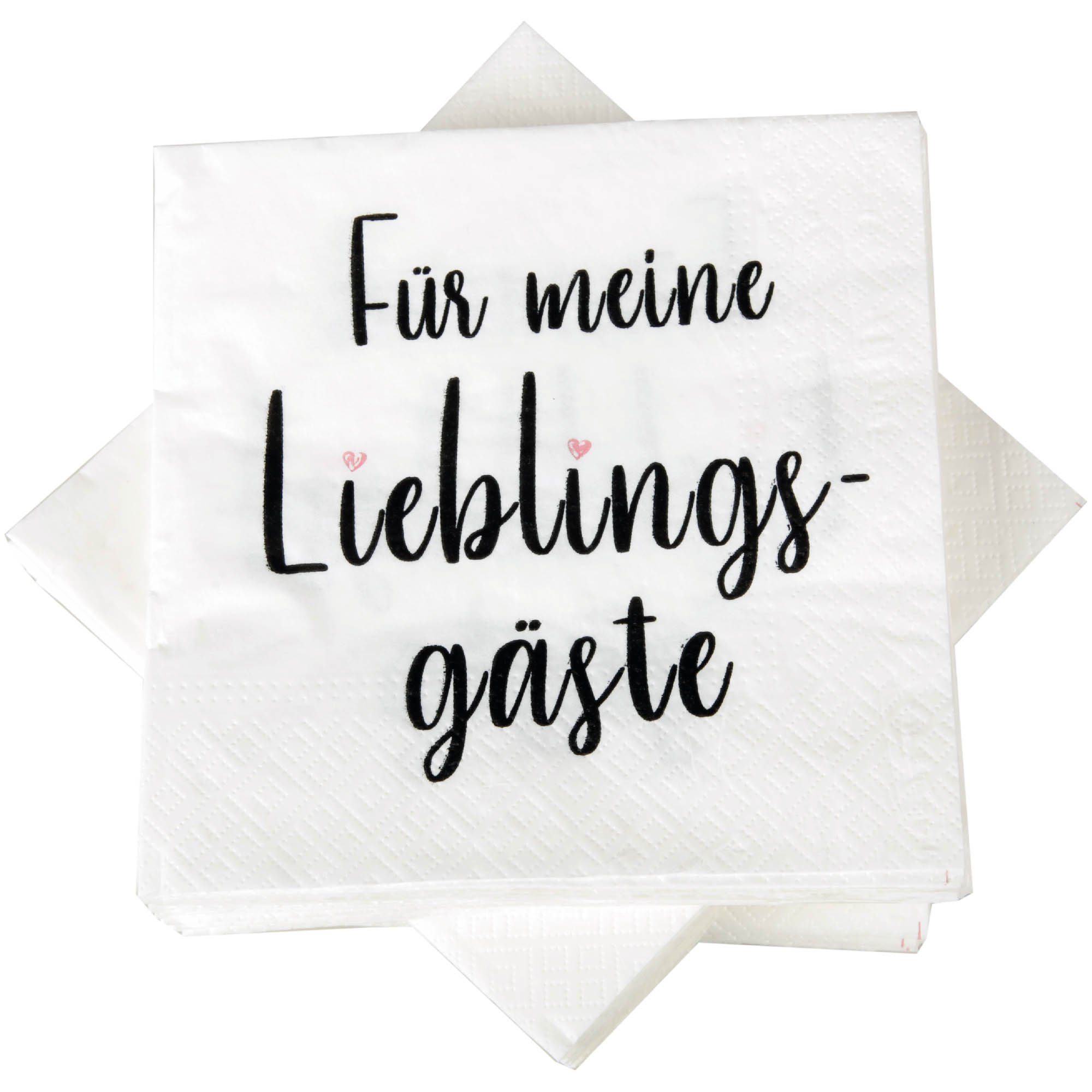 Bestlivings Papierserviette 33x33cm 20er Pack, (3-lagig, 1/4 Falz), Hochwertige Papierservietten Papier-Tuch, Party, Geburtstag, Feiern