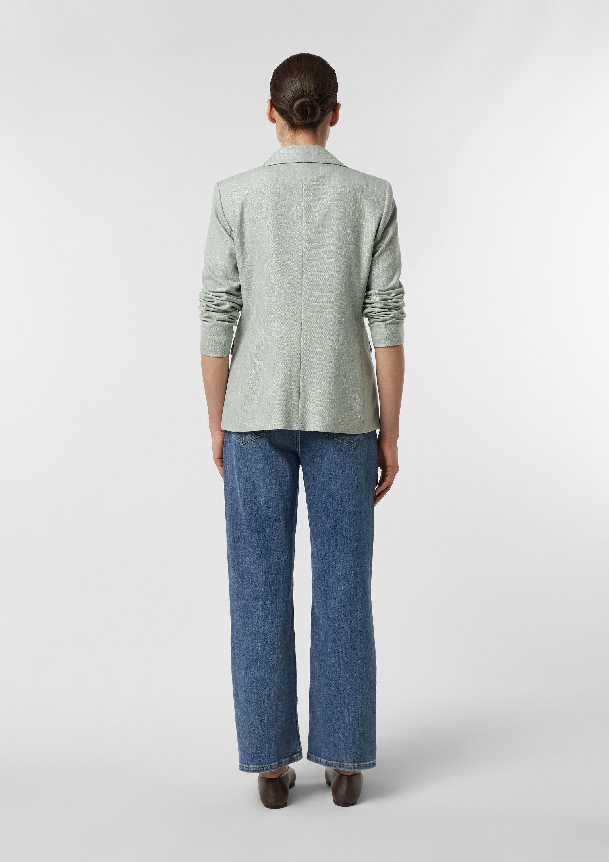 comma Jackenblazer Indoor-Blazer Antaillierter Blazer mit Struktur